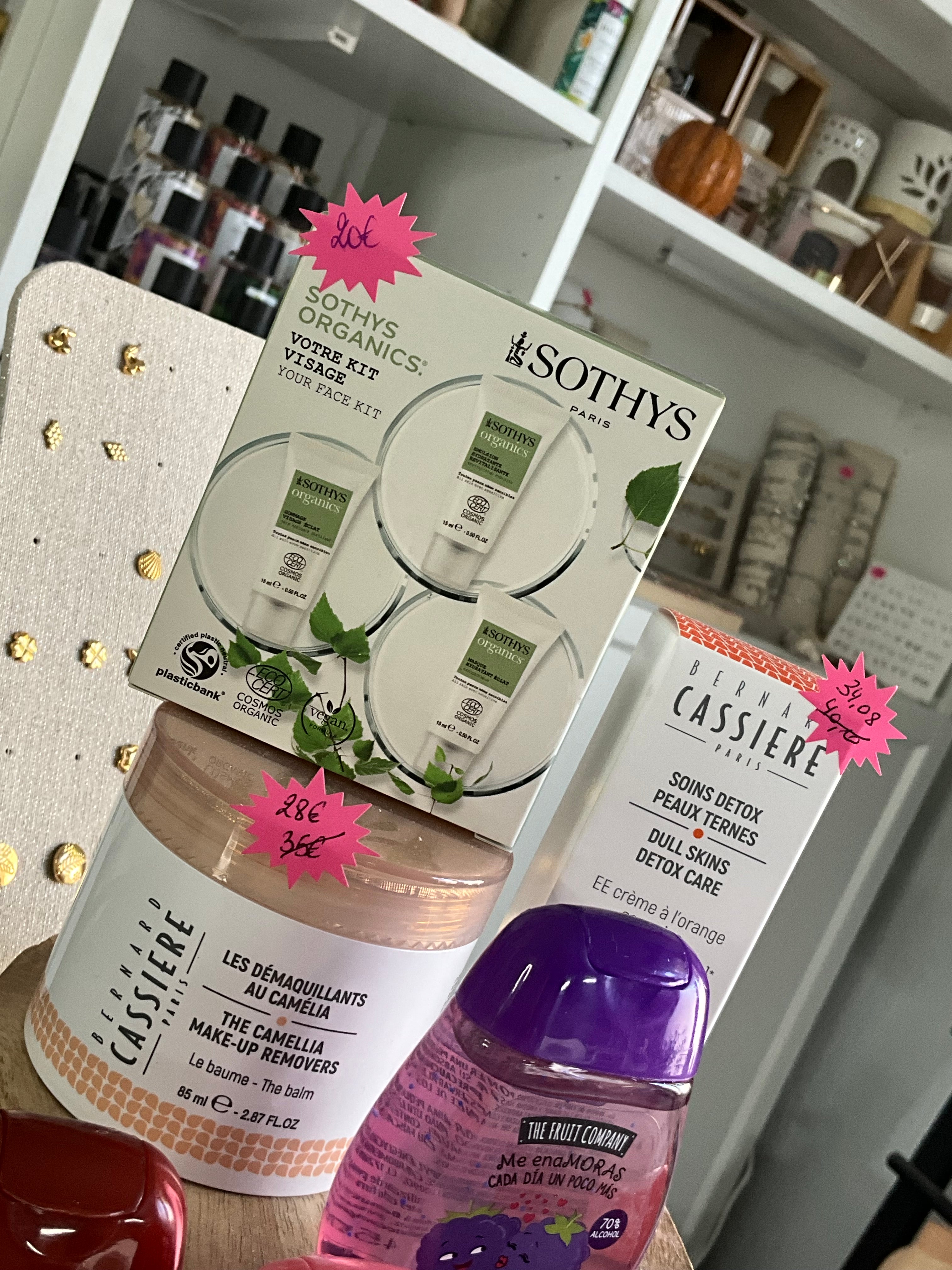Kit essentiel visage Sothys organics