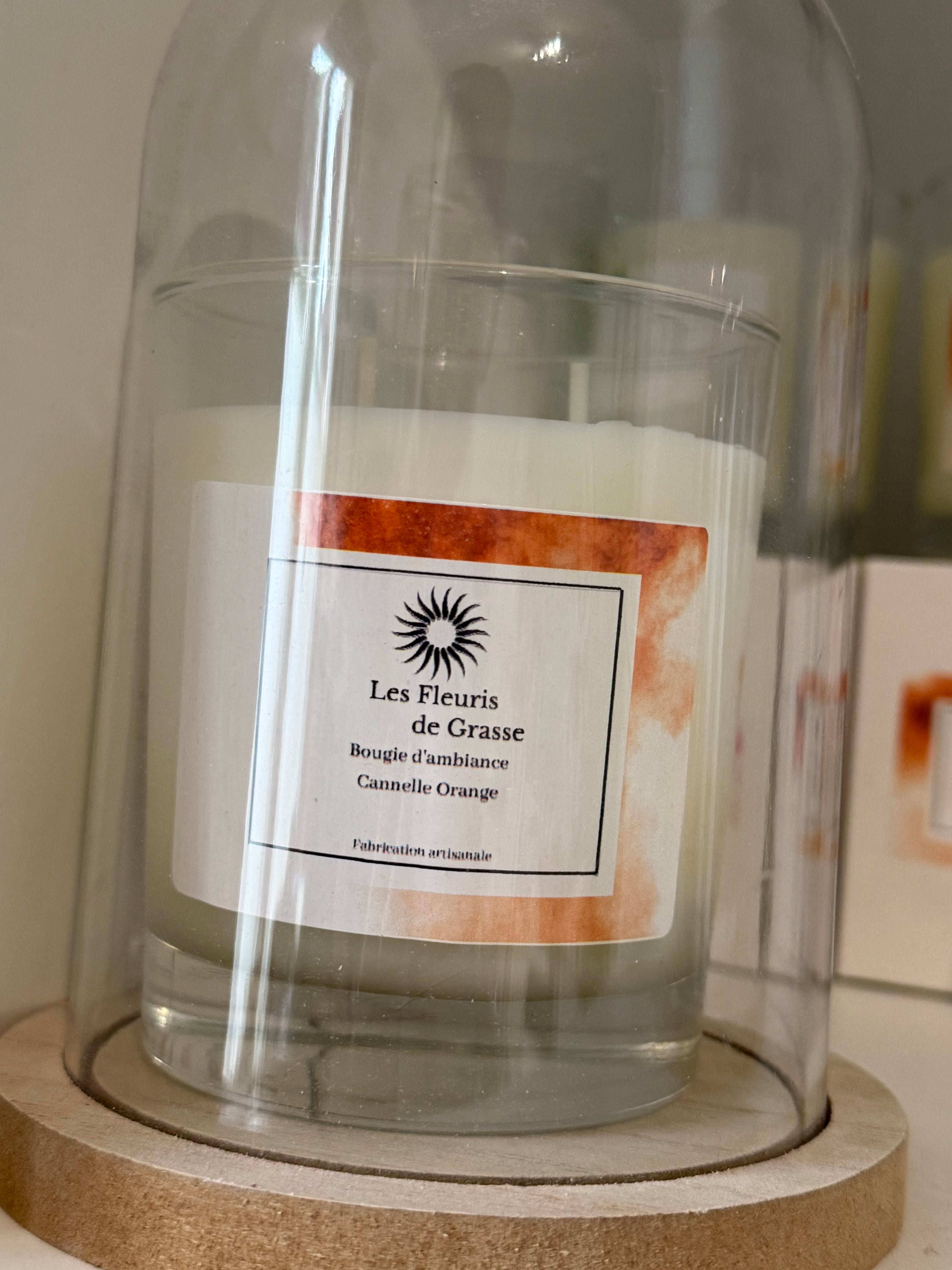 Bougie 220Gr Cannelle Orange