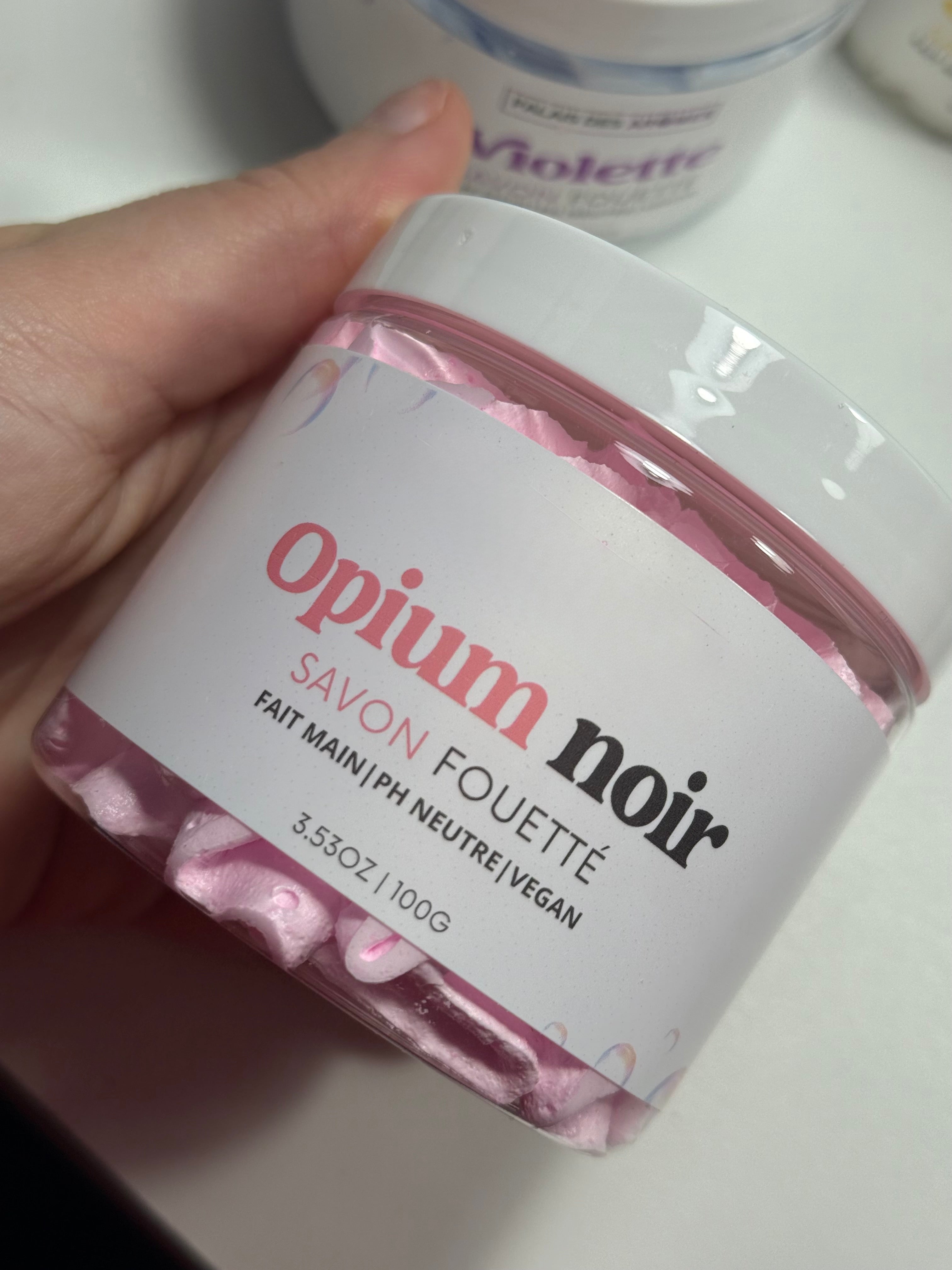 Savon fouetté 🛍️ Vegan, Ph neutre