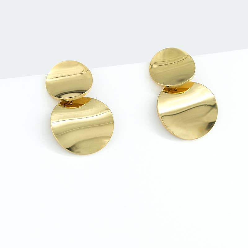 Boucle d’oreille 52 en acier inoxydable