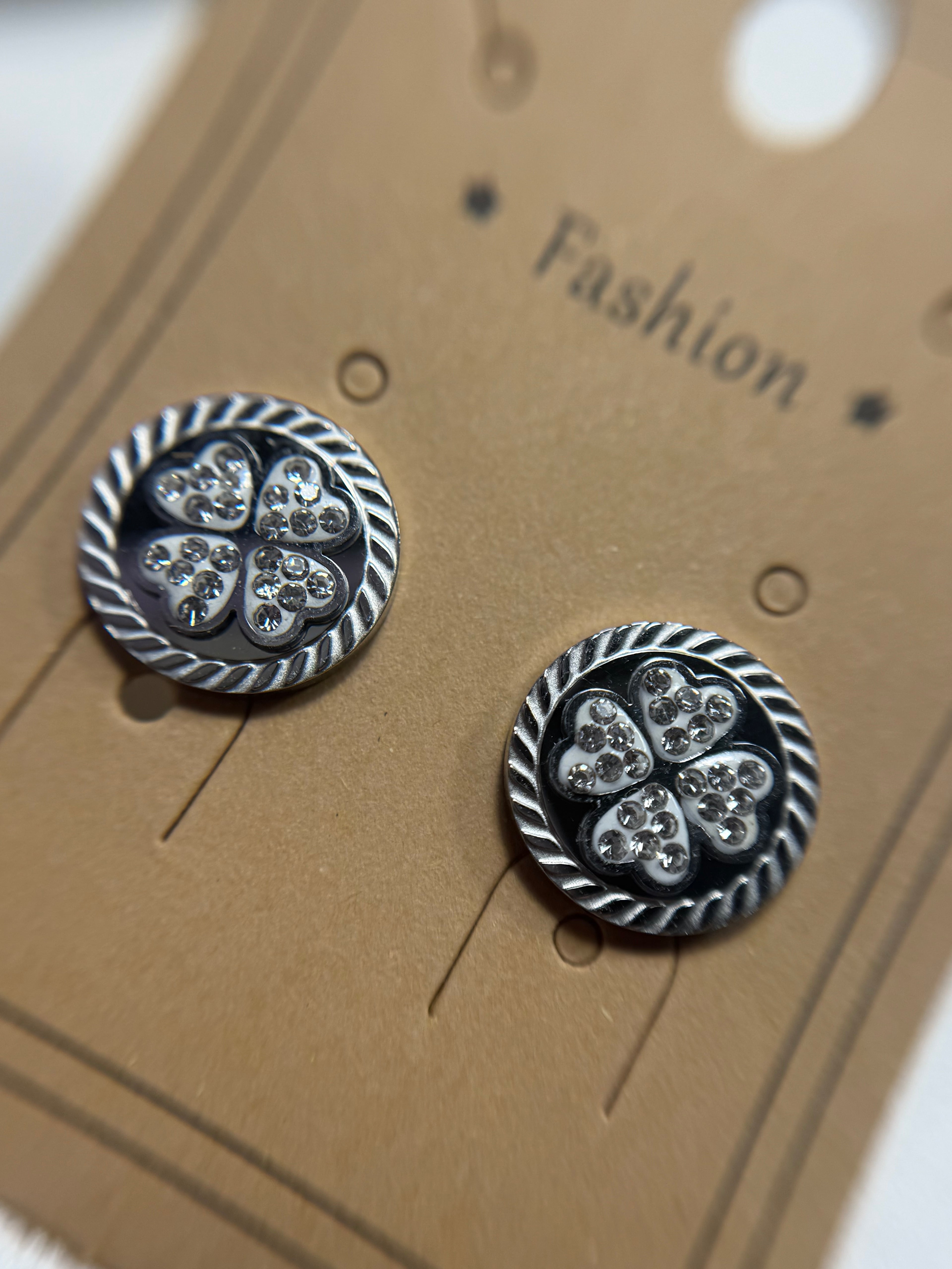 Boucle d’oreille en acier inoxydable