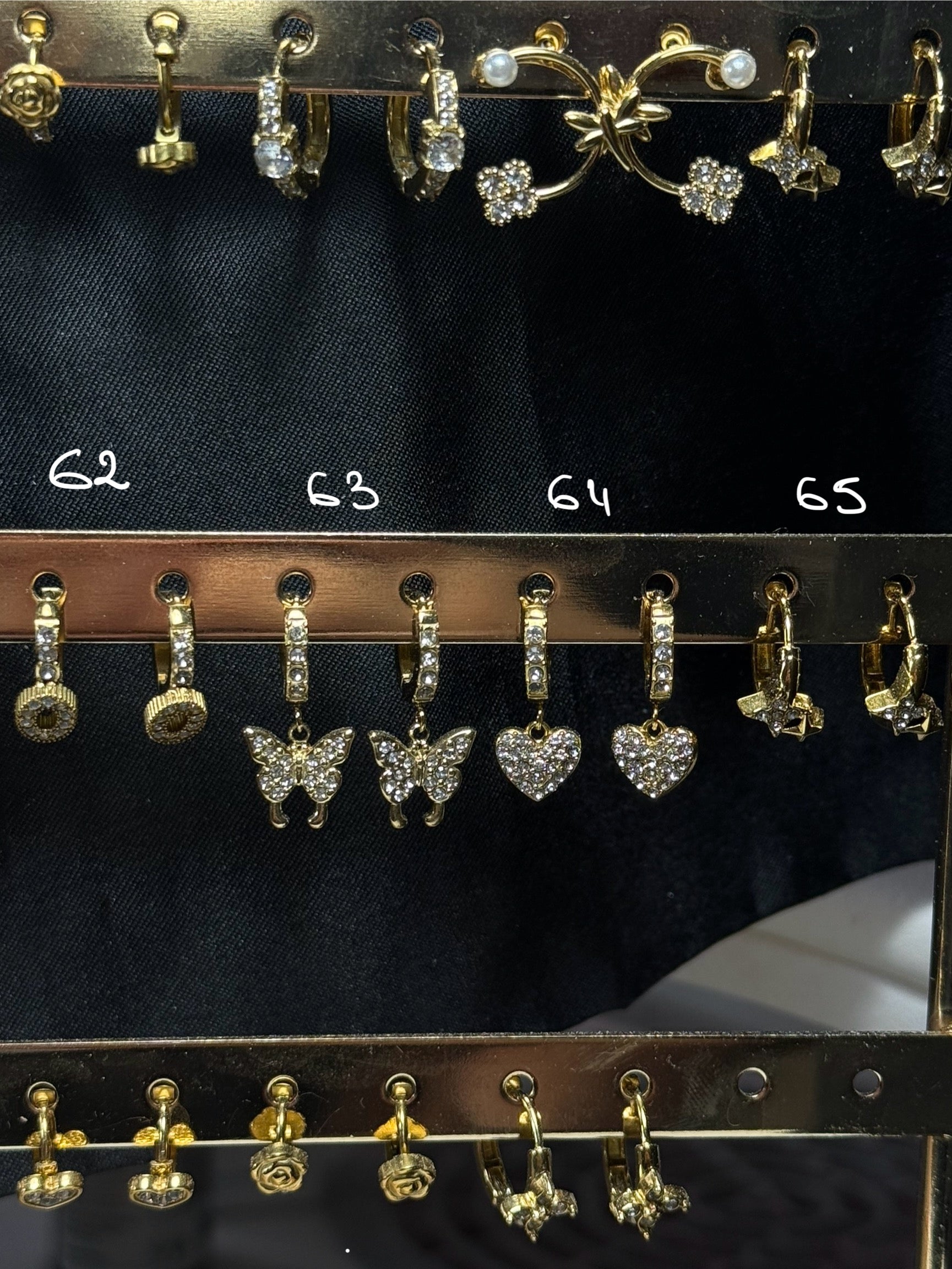 Boucles d’oreilles acier inoxydable