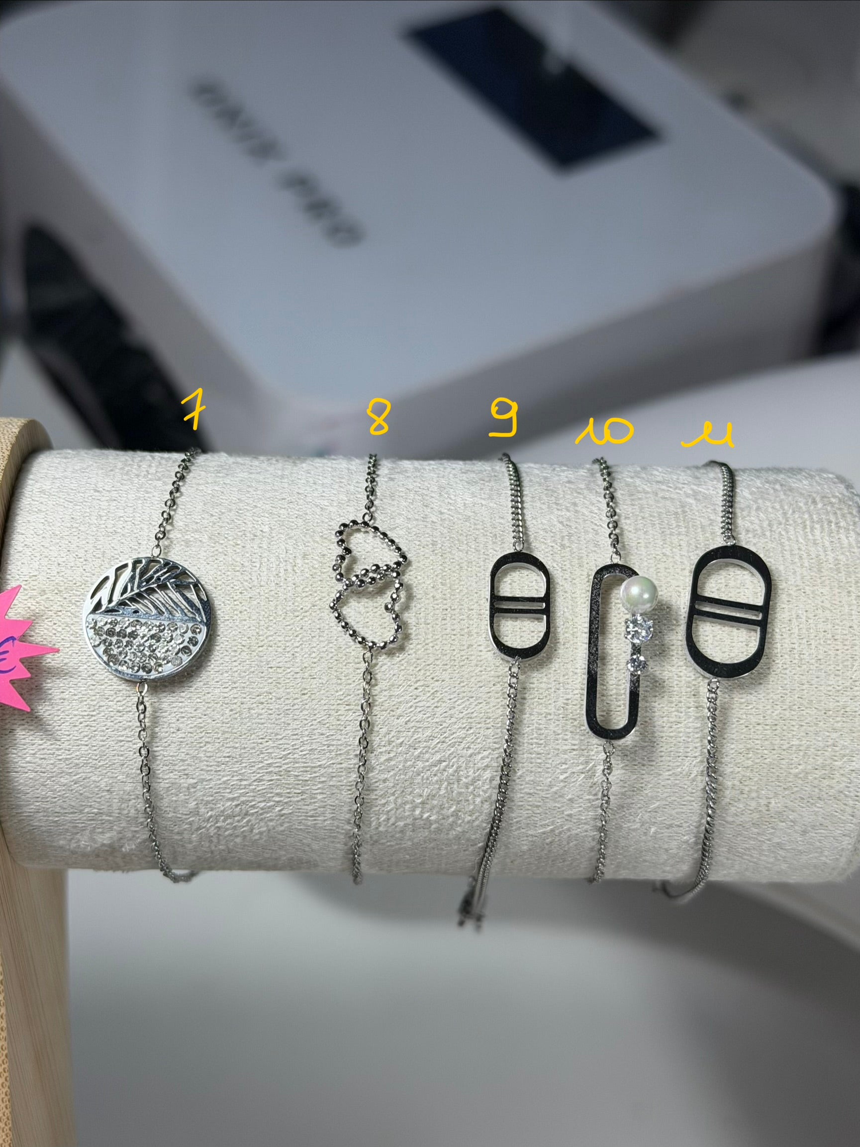 Bracelet en acier inoxydable ✨