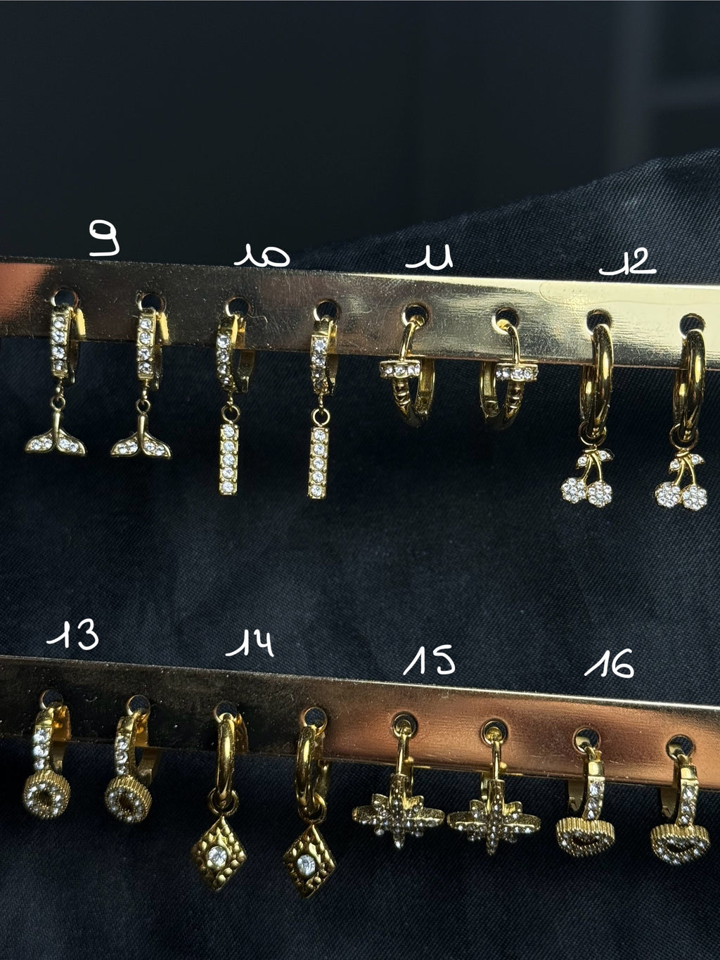 Boucles d’oreilles acier inoxydable