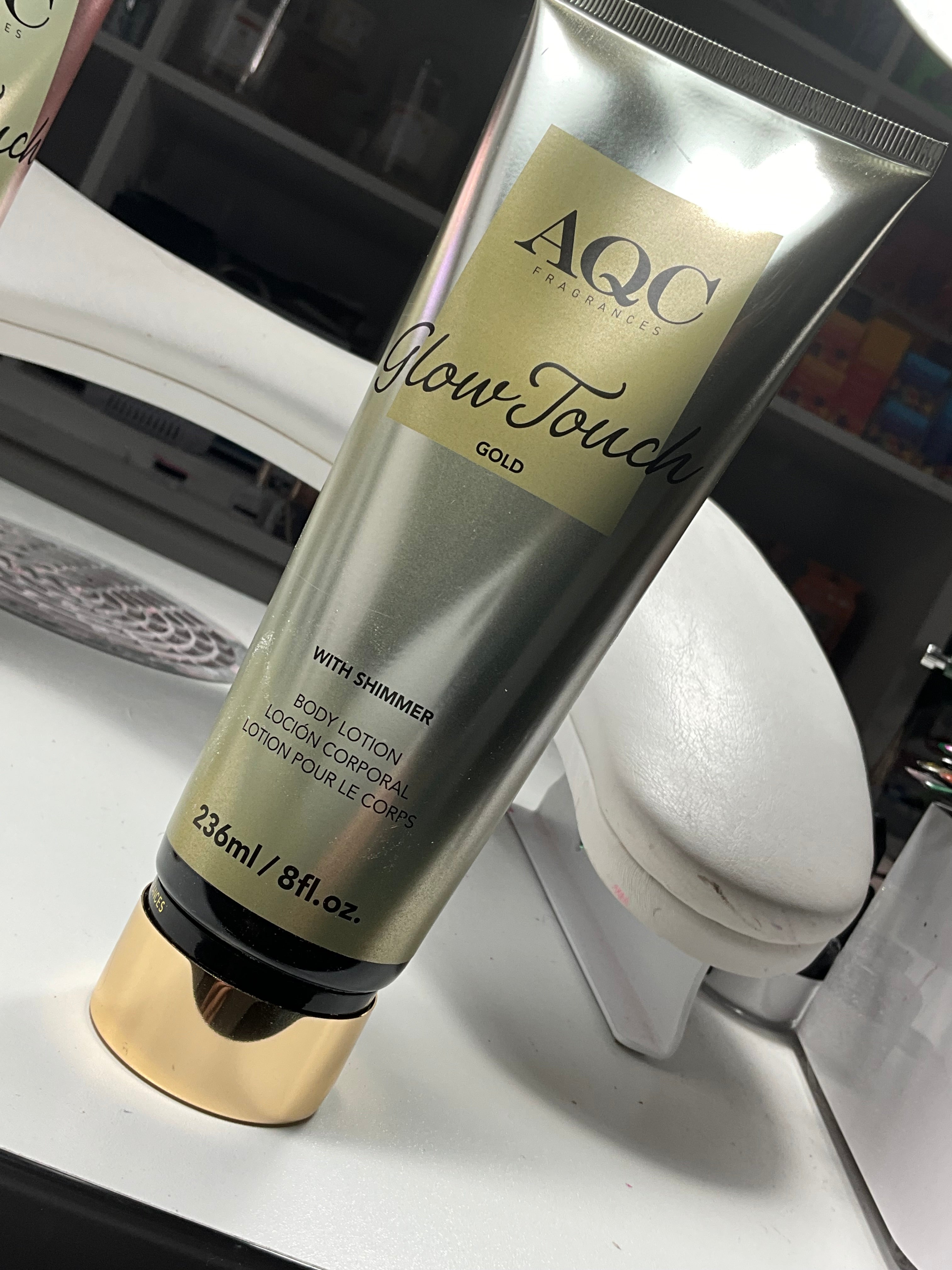 Body lotion pailletée ✨