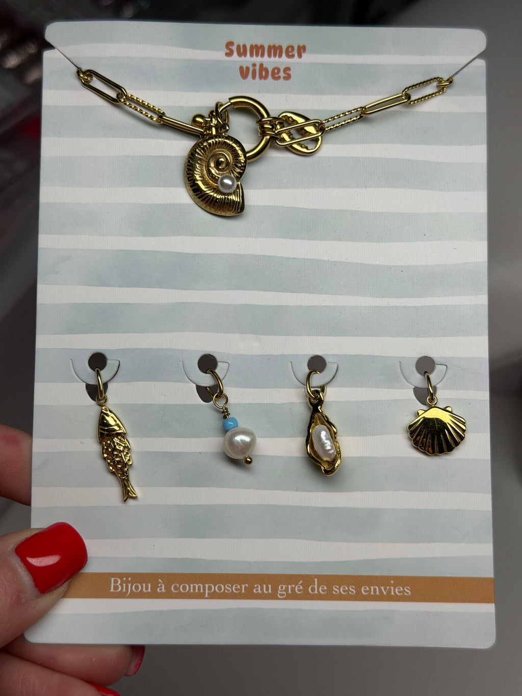 Cartelette bijoux à composer au gré de ses envies ! ✨