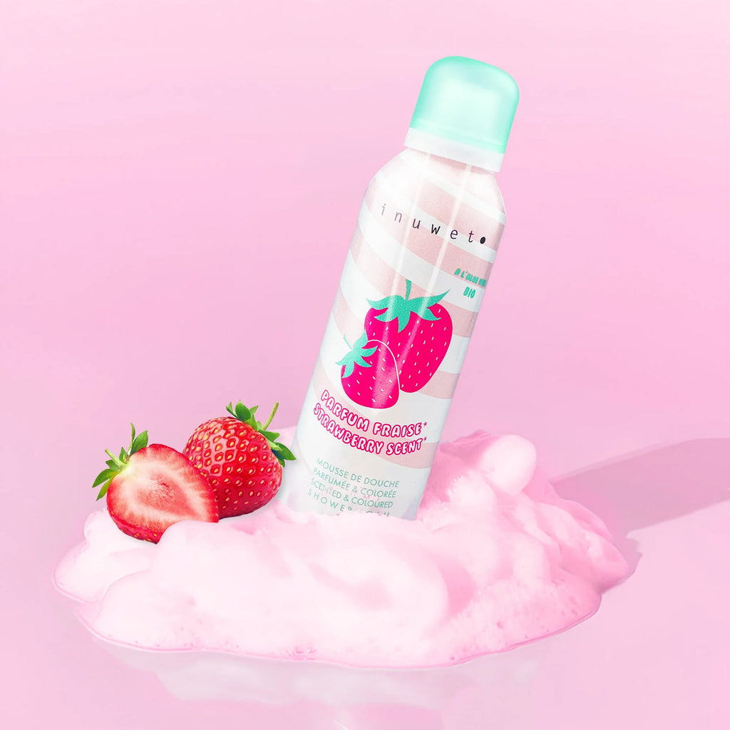 Mousse de douche « fraise » - Inuwet