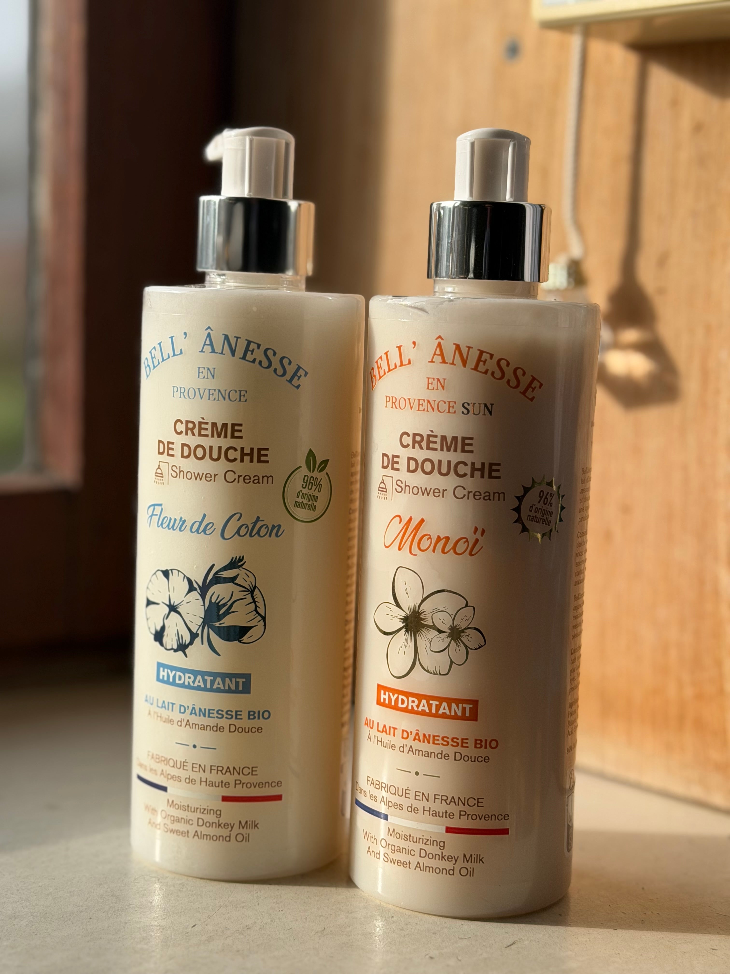 Crème de douche au lait d’ânesse ✨