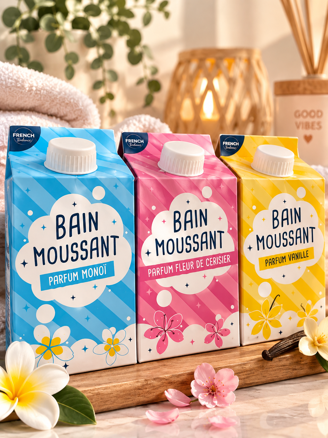 Bain moussant vanille 💛