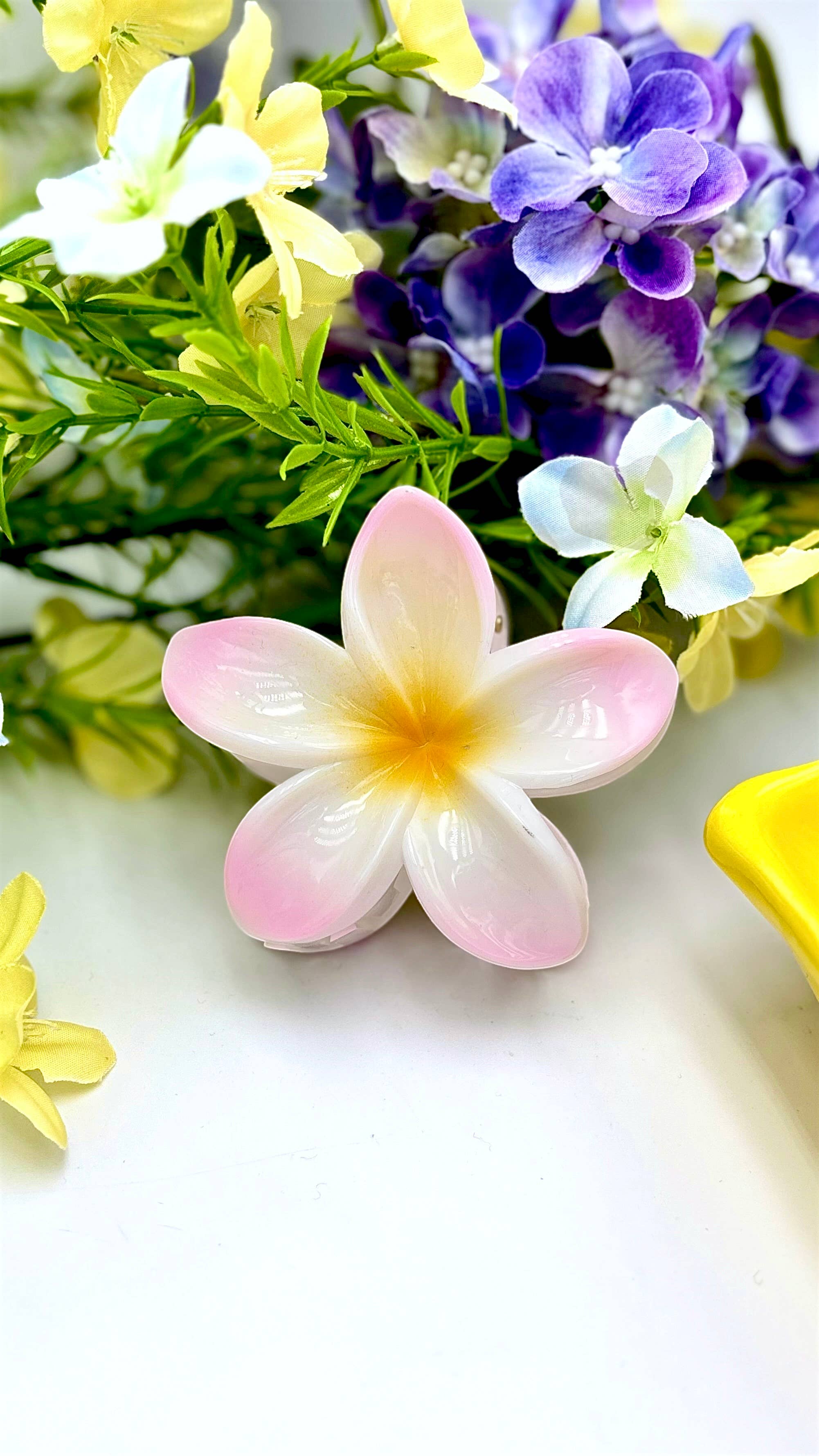 Pince à cheveux fleur YH33K