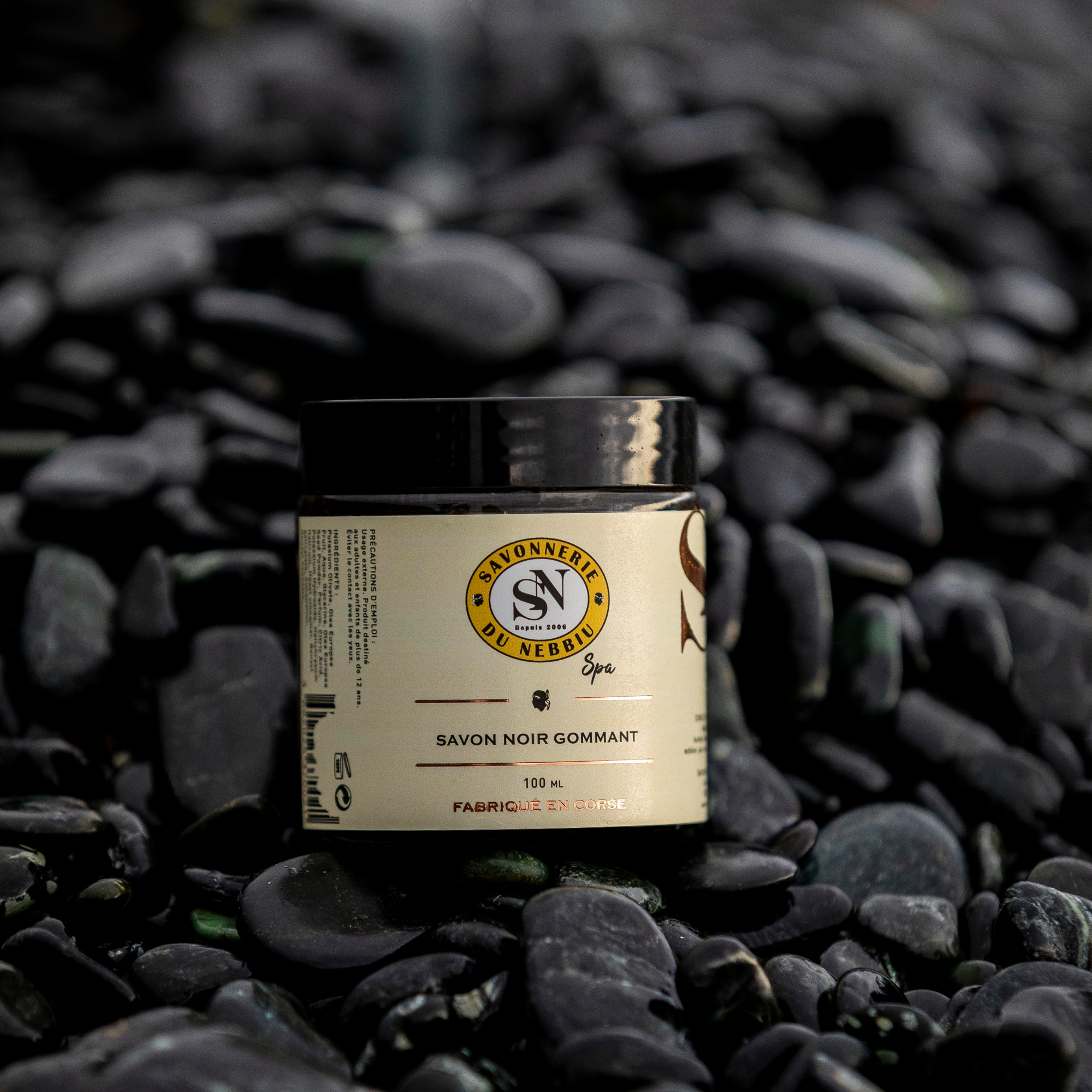 Savon noir gommant 100 ml
