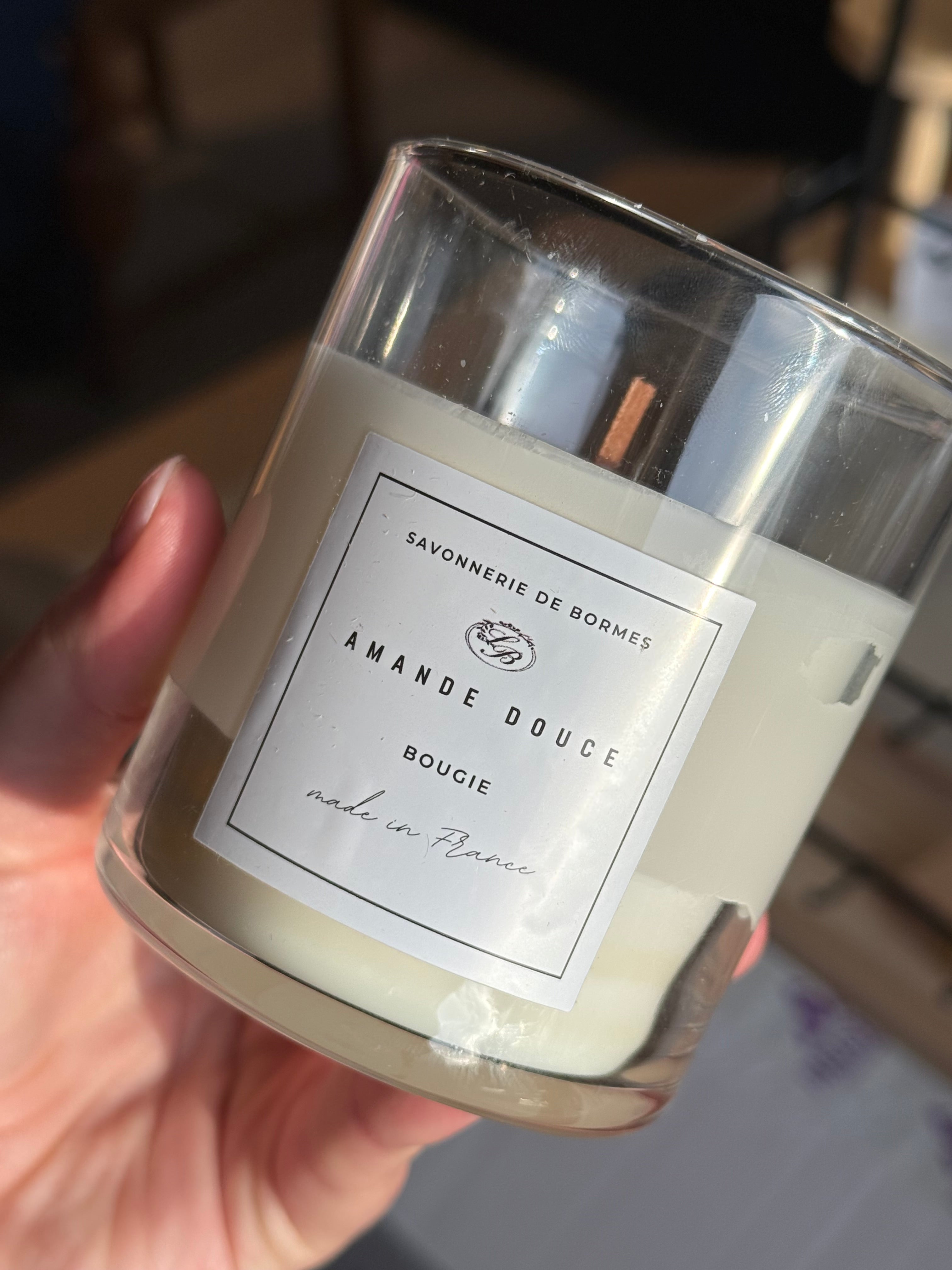 Bougie amande douce