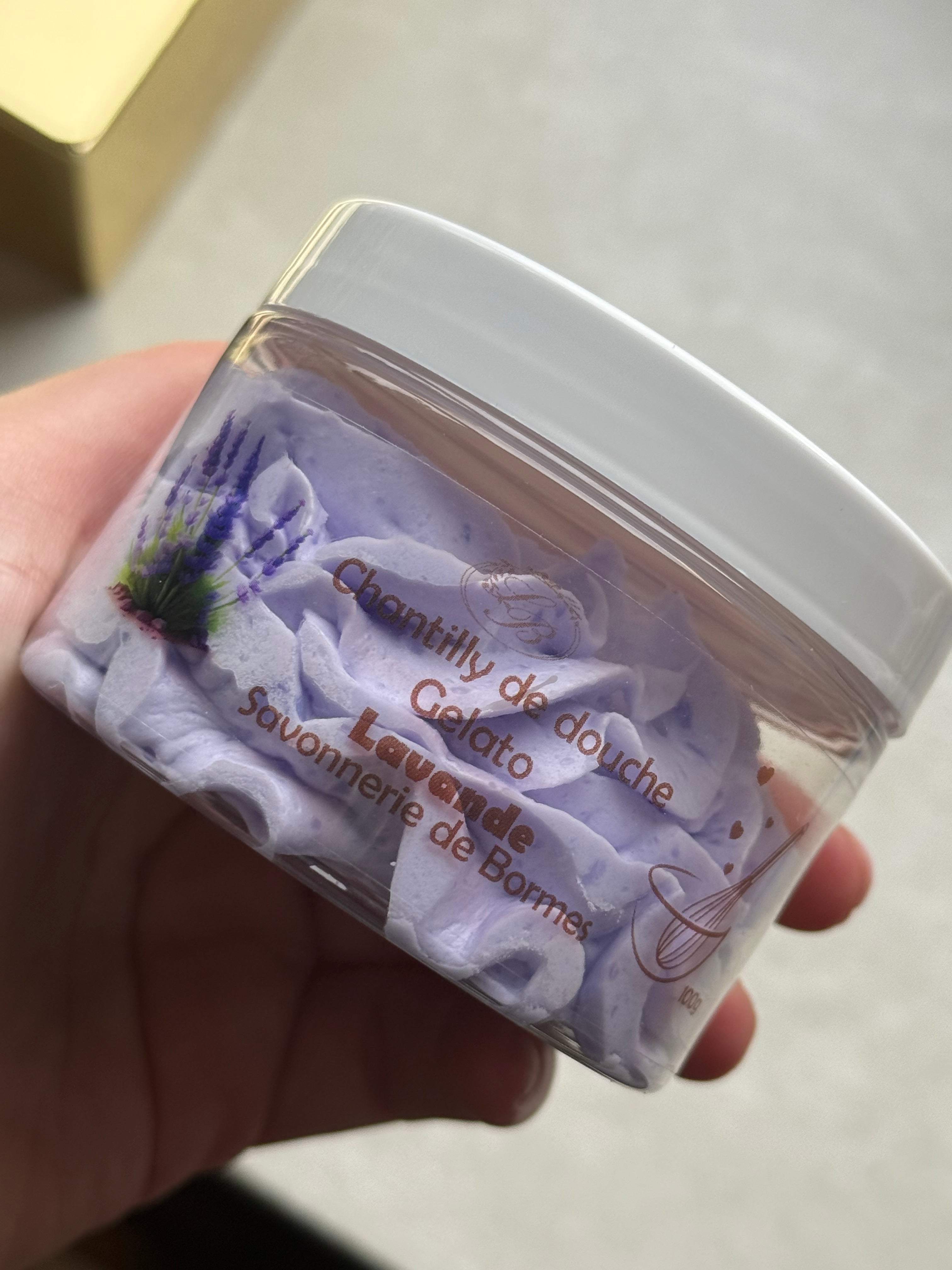 Chantilly de douche - Lavande