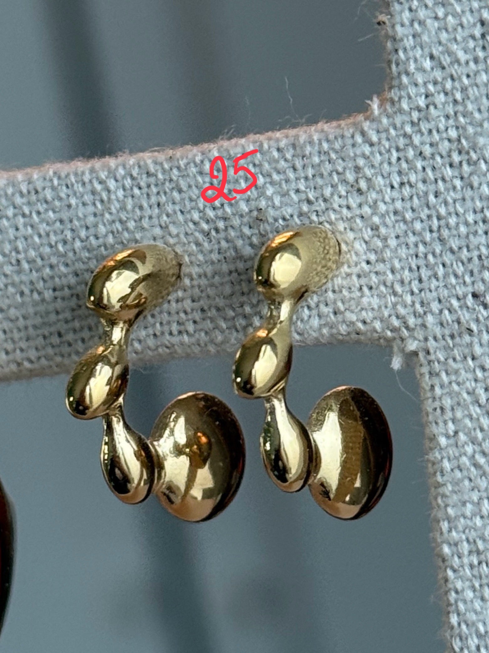 Boucle d’oreille en acier inoxydable ✨