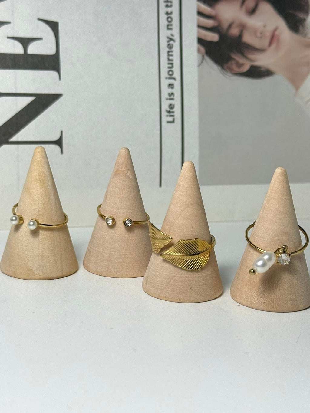 Bague en acier inoxydable ✨