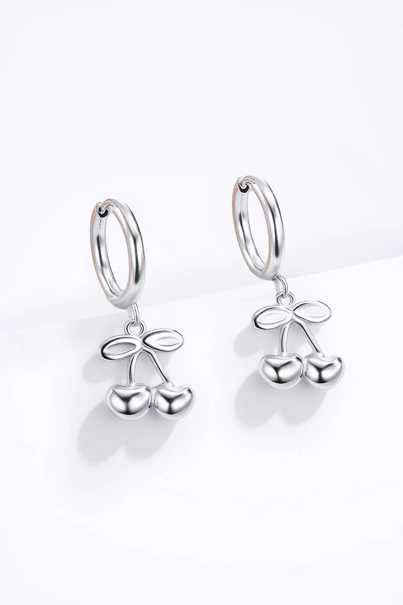 Boucles d'oreille en acier inoxydable 124AQ393