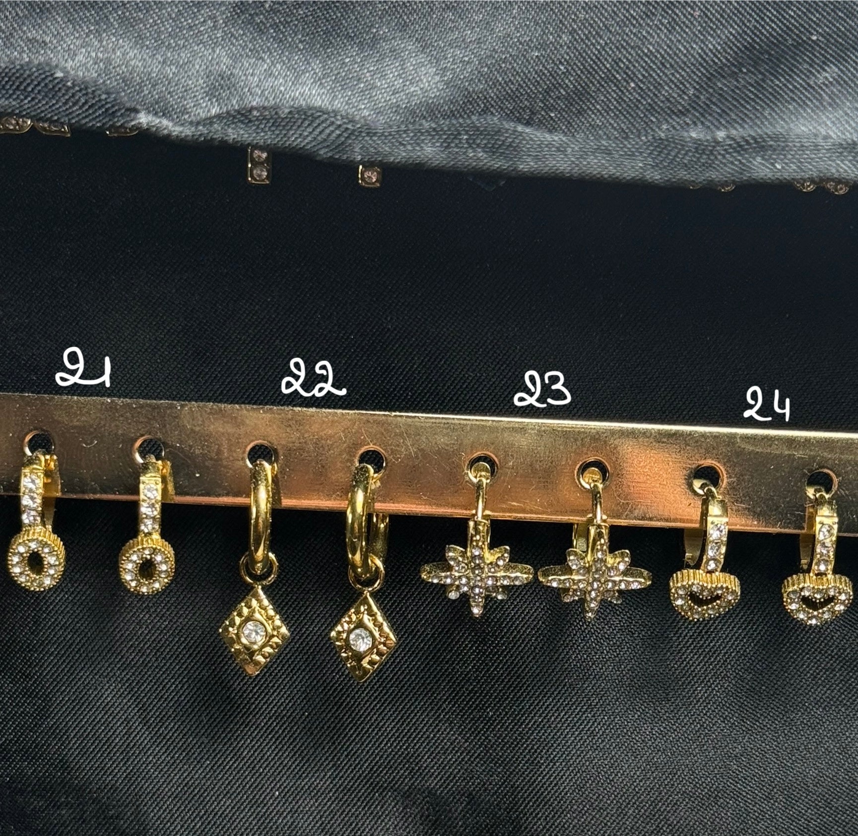 Boucles d’oreilles acier inoxydable