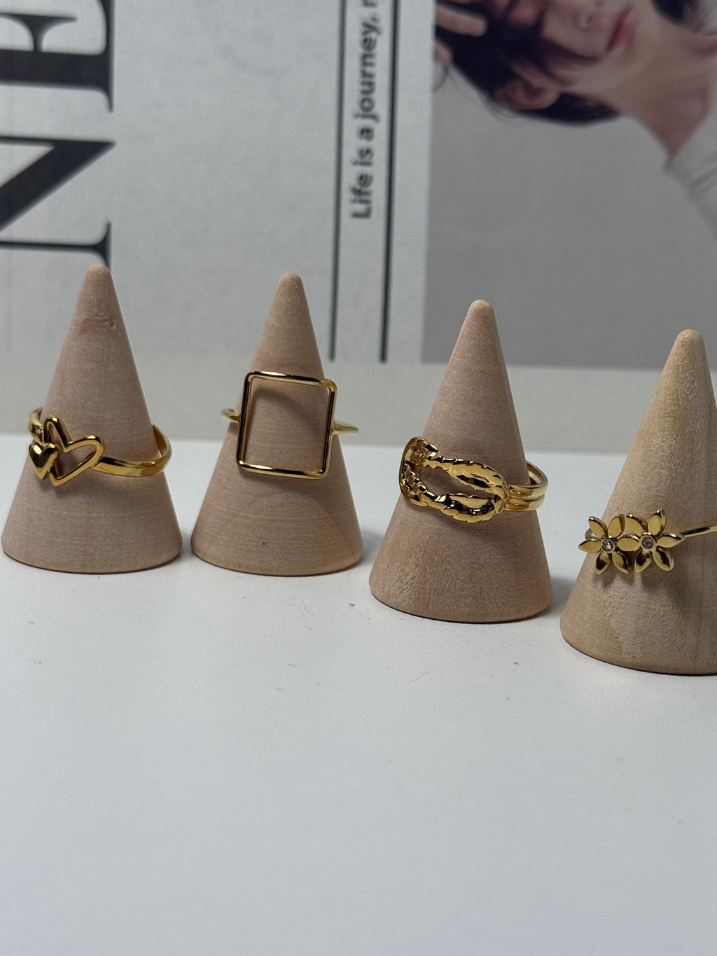 Bague en acier inoxydable ✨