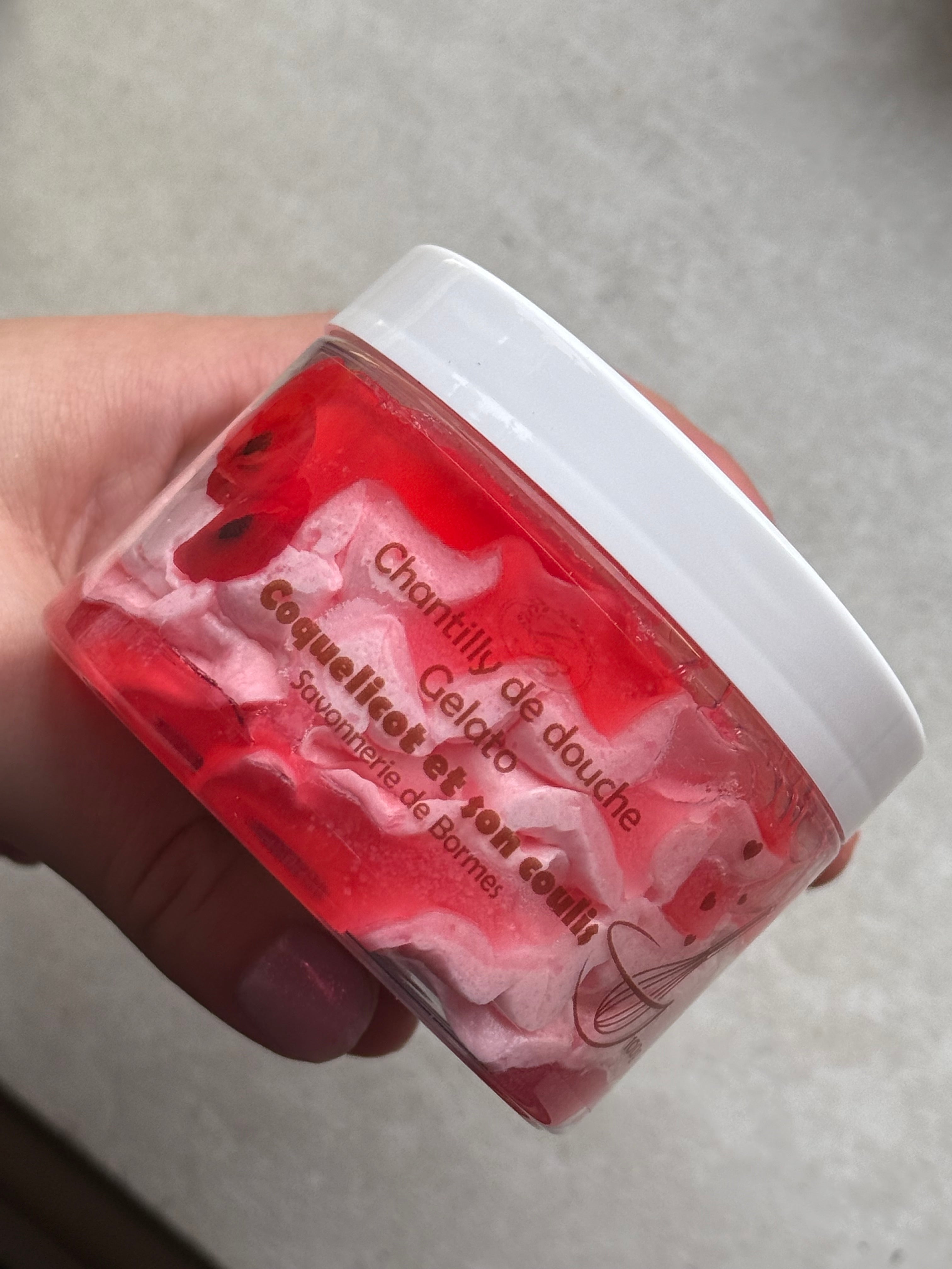 Chantilly de douche - Grenadine