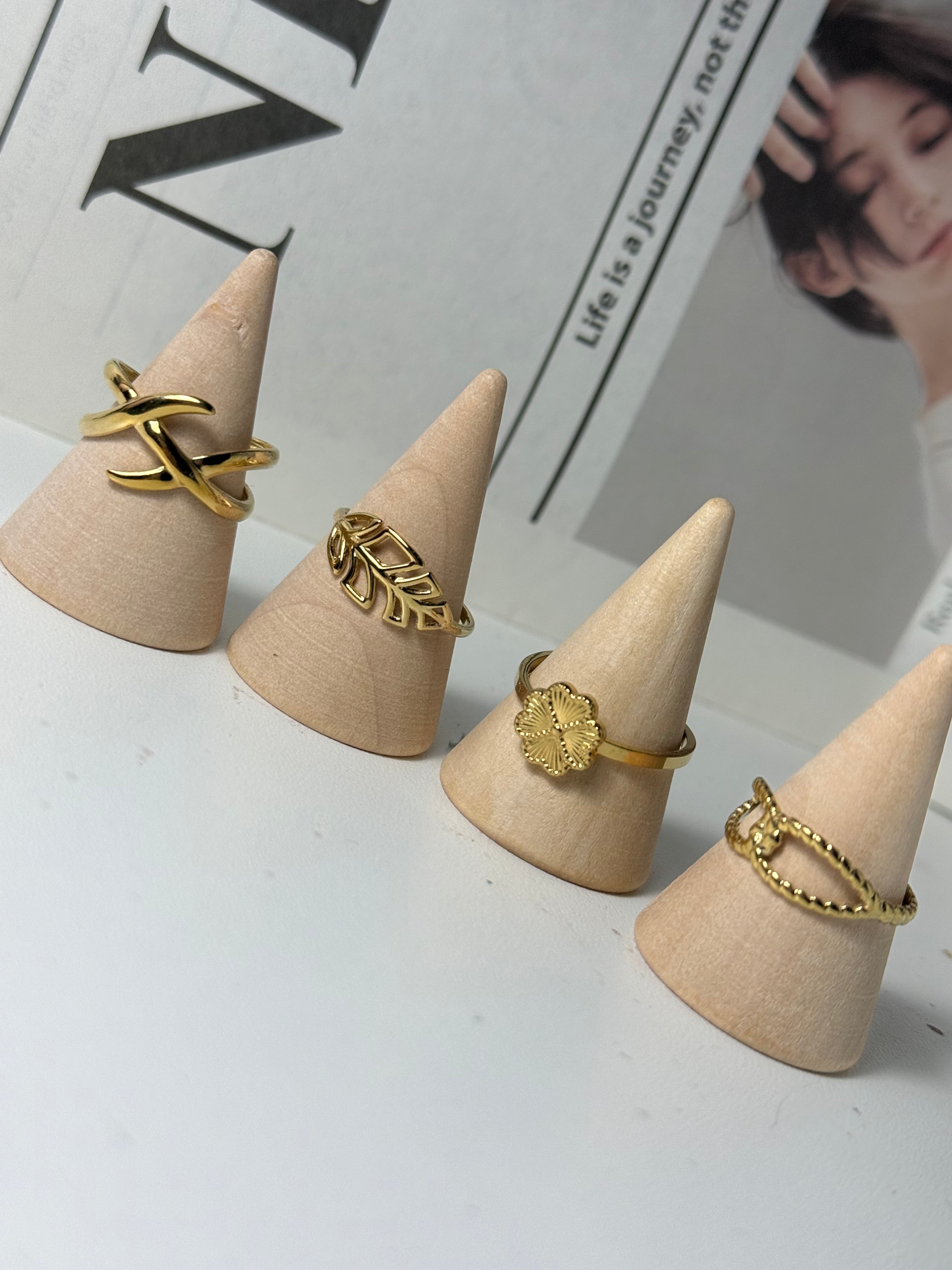 Bague en acier inoxydable ✨