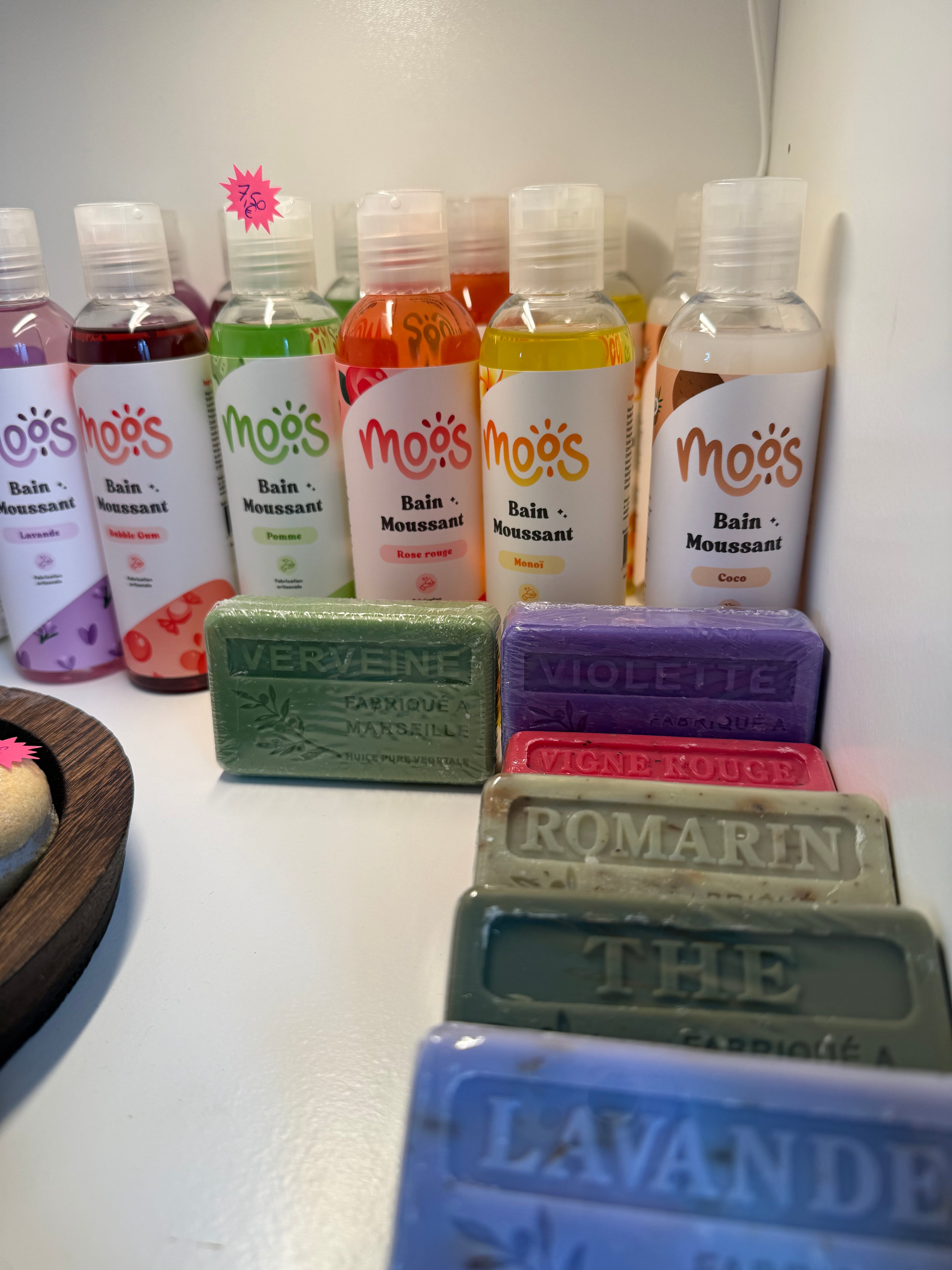 Savon exfoliant
