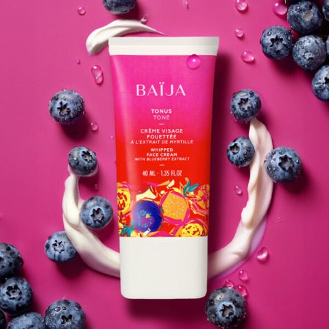 Crème visage fouettée