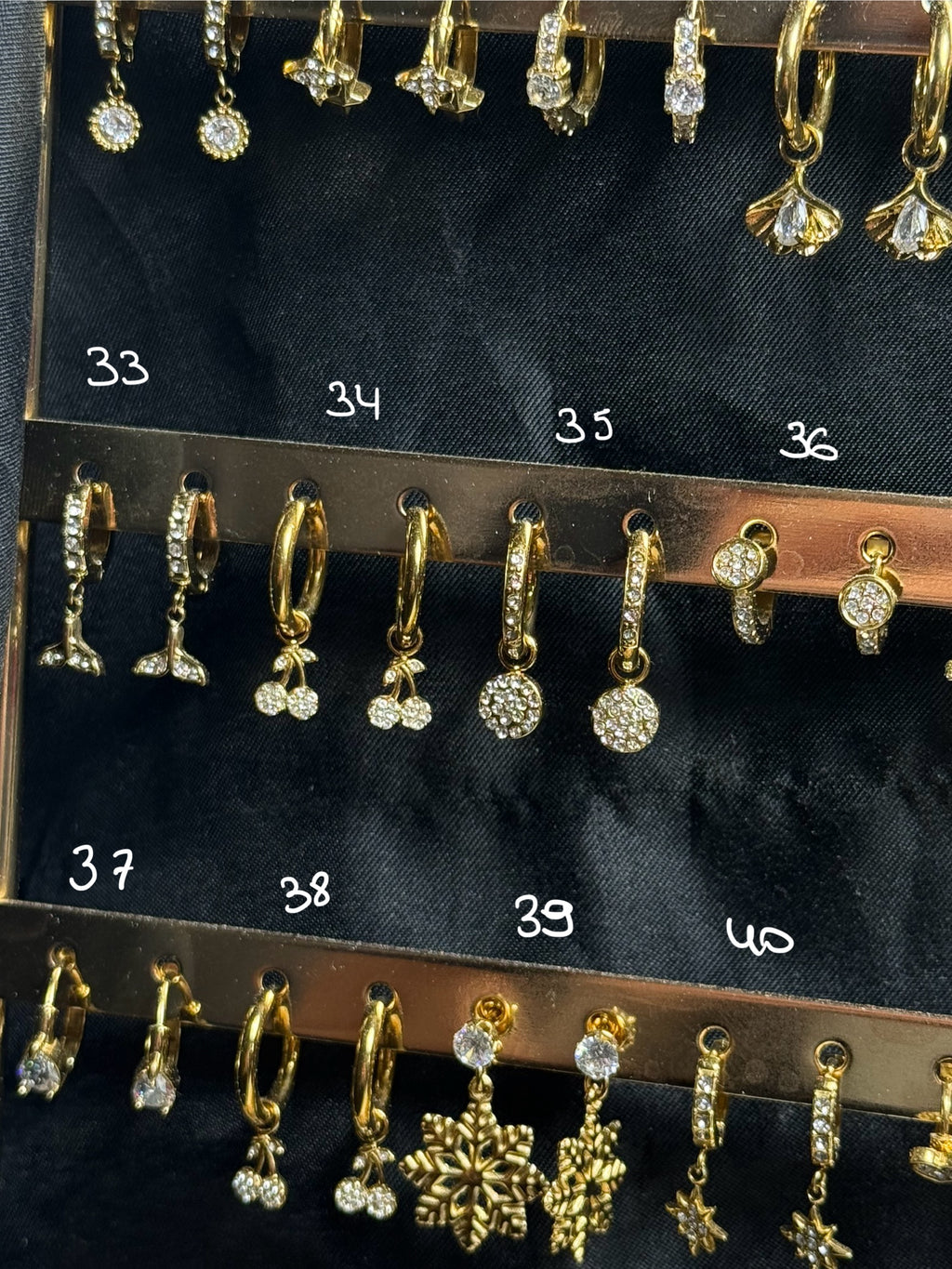 Boucles d’oreilles acier inoxydable