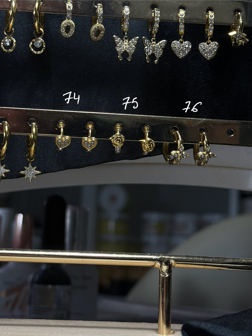 Boucles d’oreilles acier inoxydable