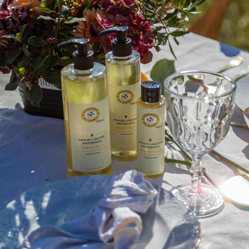 Savon liquide Immortelle de Corse