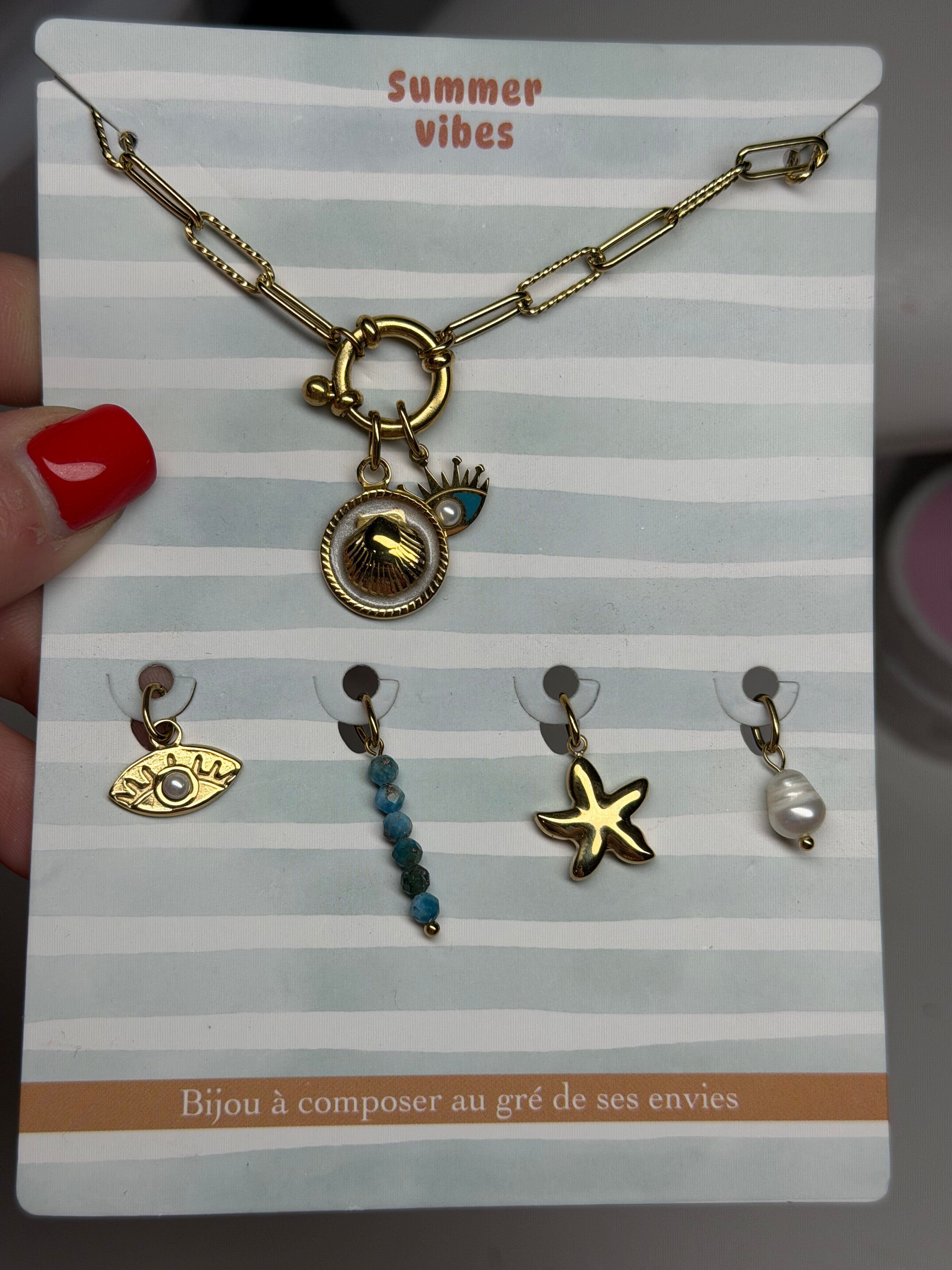 Cartelette bijoux à composer au gré de ses envies ! ✨