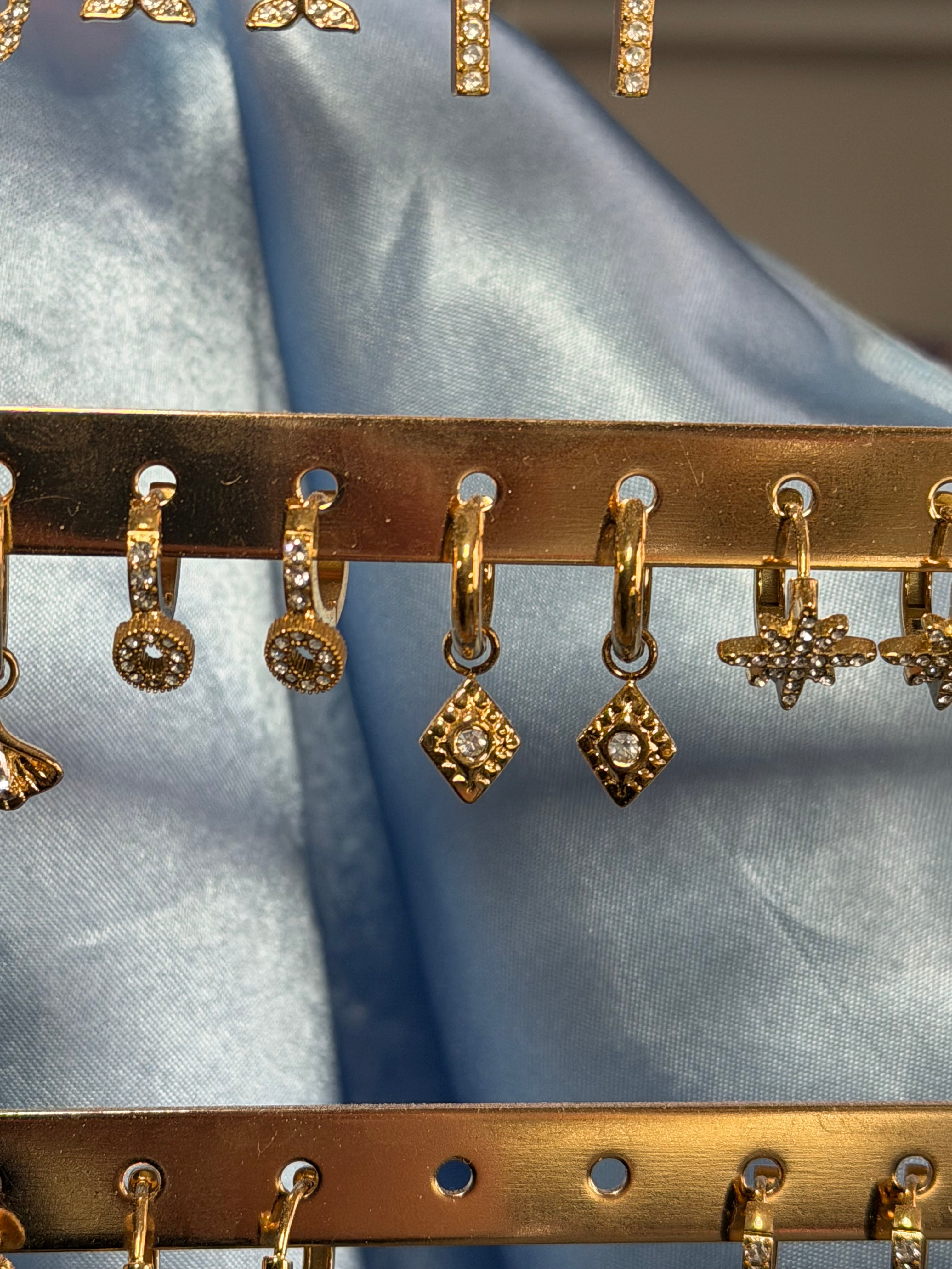 Boucles d’oreilles azalée