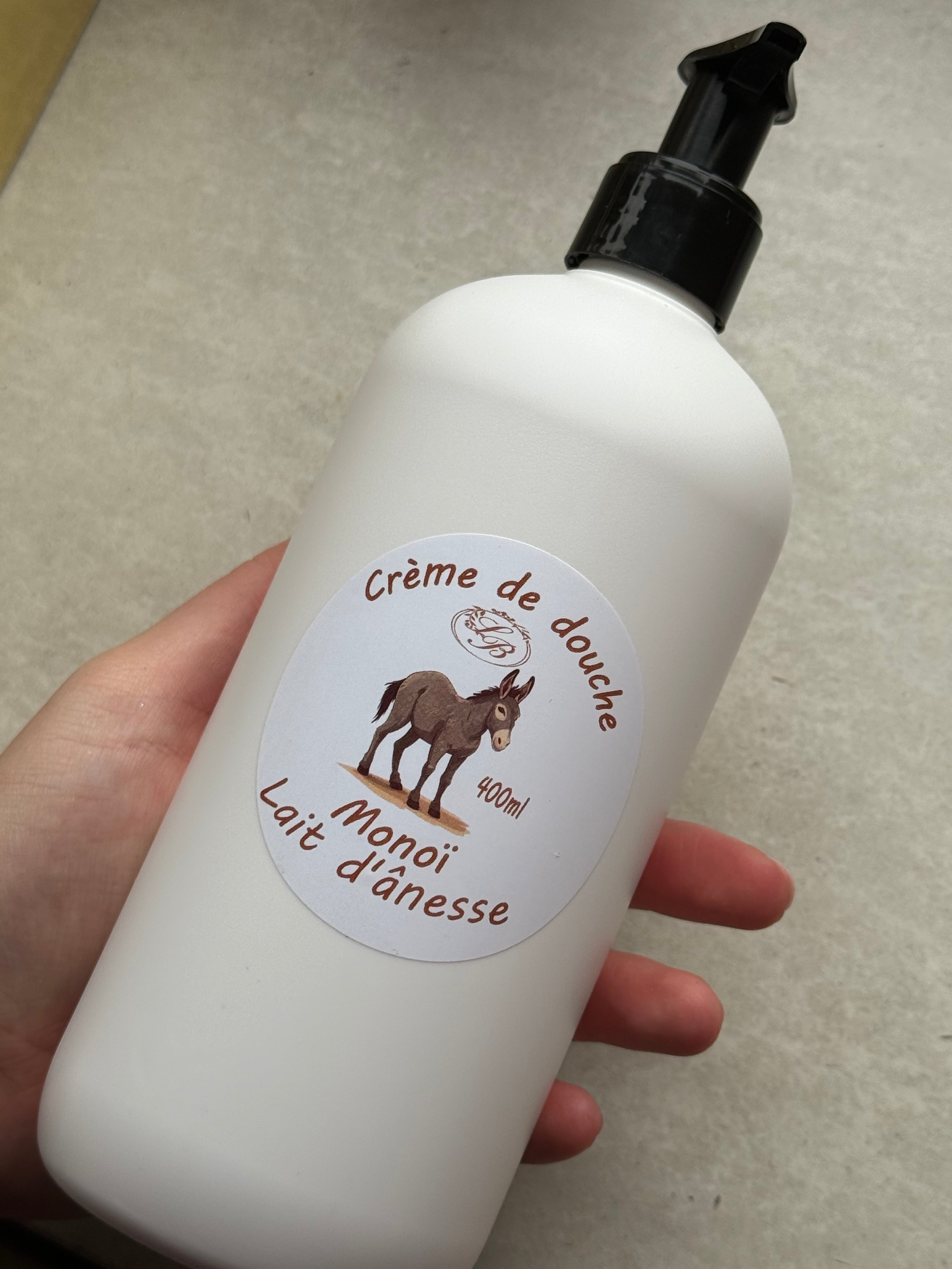Crème de douche lait d’ânesse - monoï