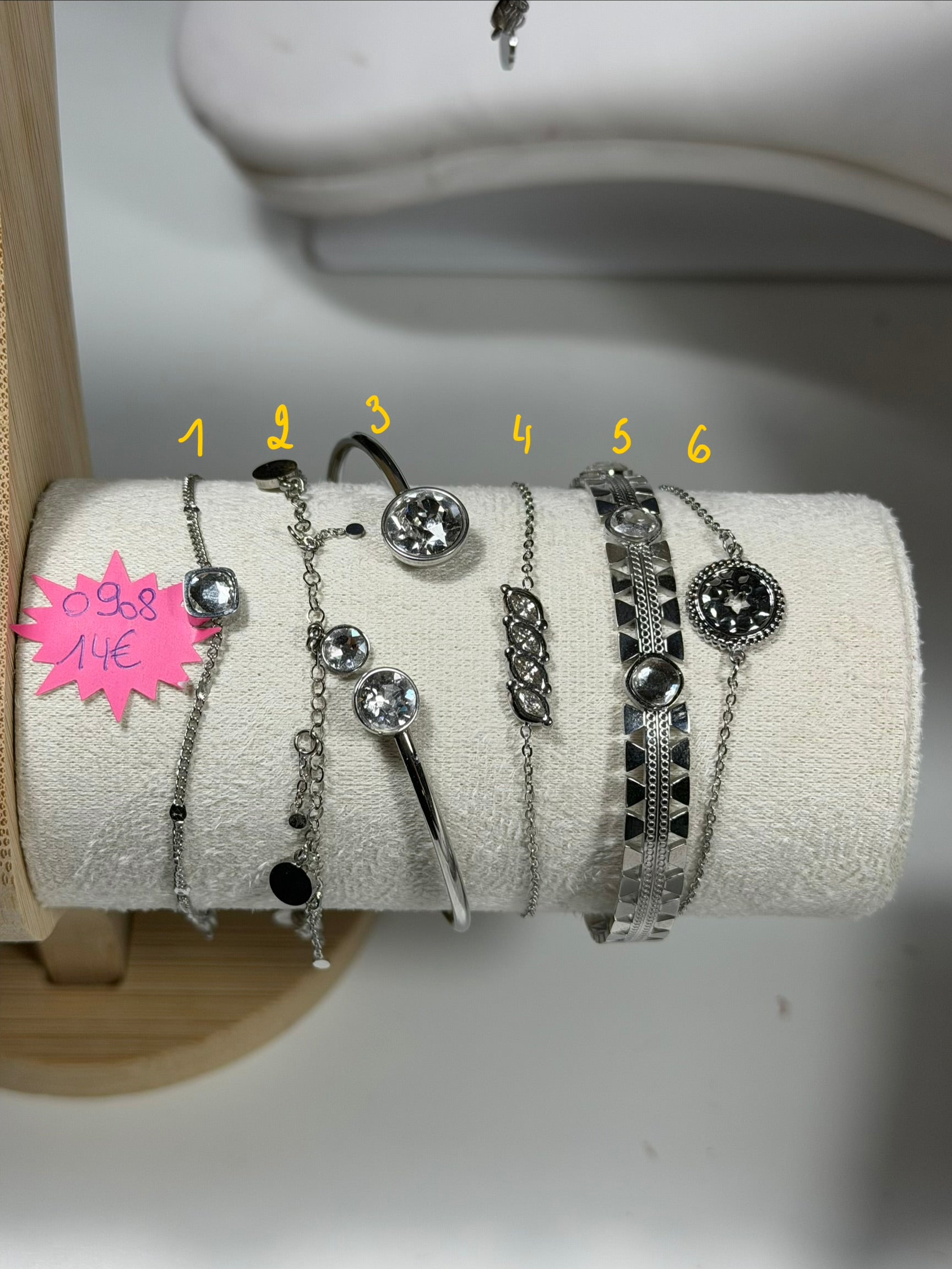 Bracelet en acier inoxydable ✨