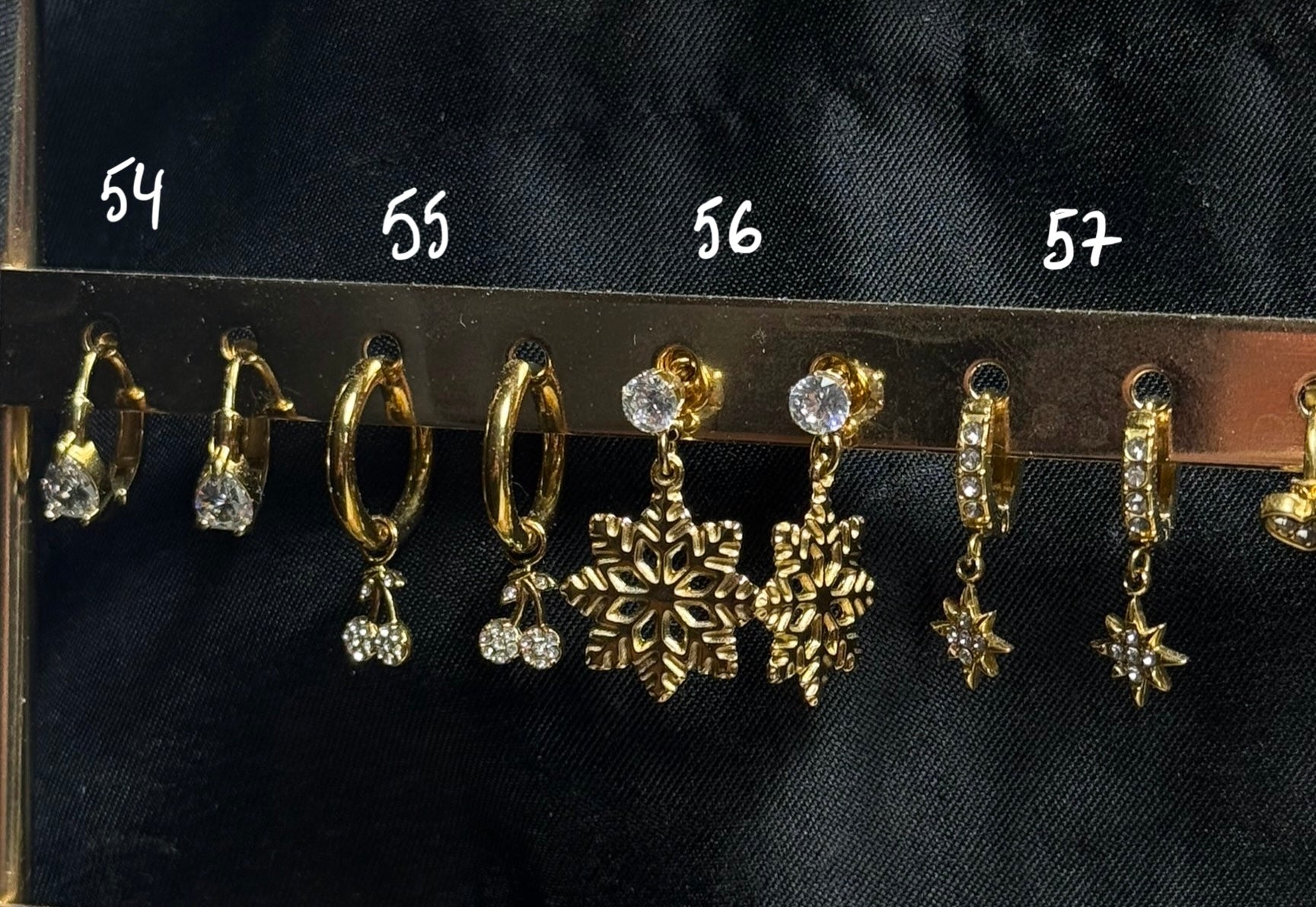 Boucles d’oreilles acier inoxydable