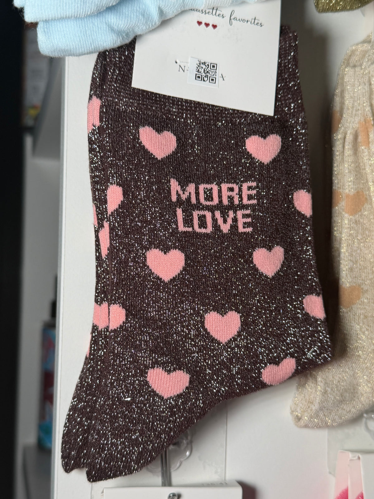 Chaussettes pailletées - MORE LOVE