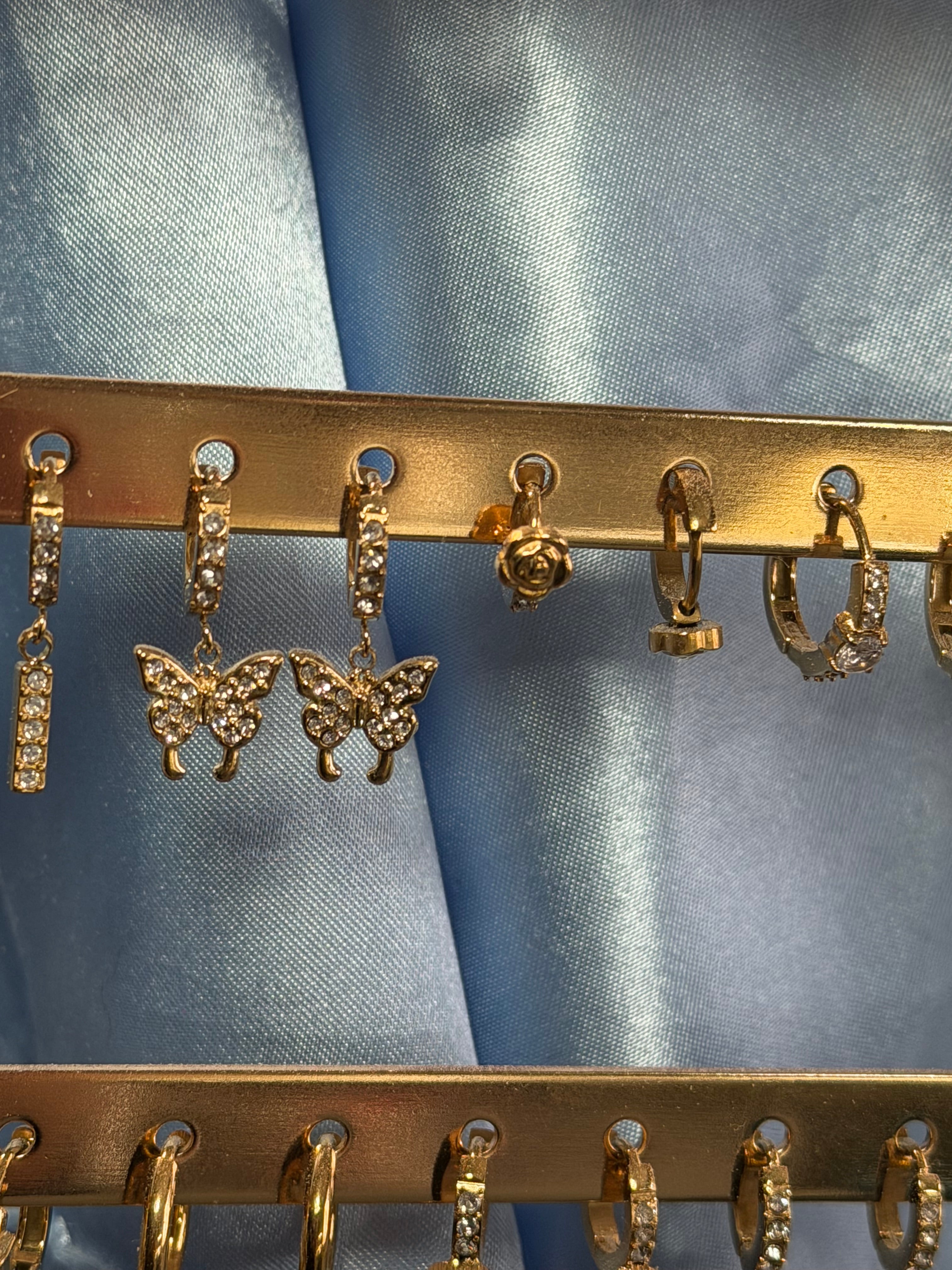 Boucles d’oreilles azalée