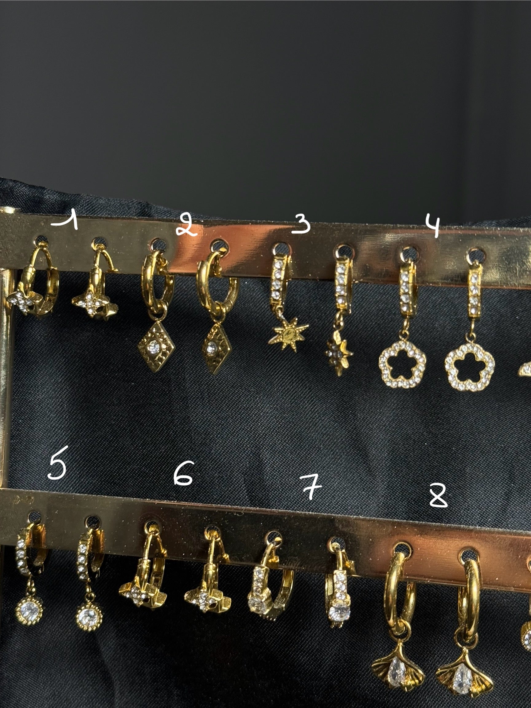 Boucles d’oreilles acier inoxydable