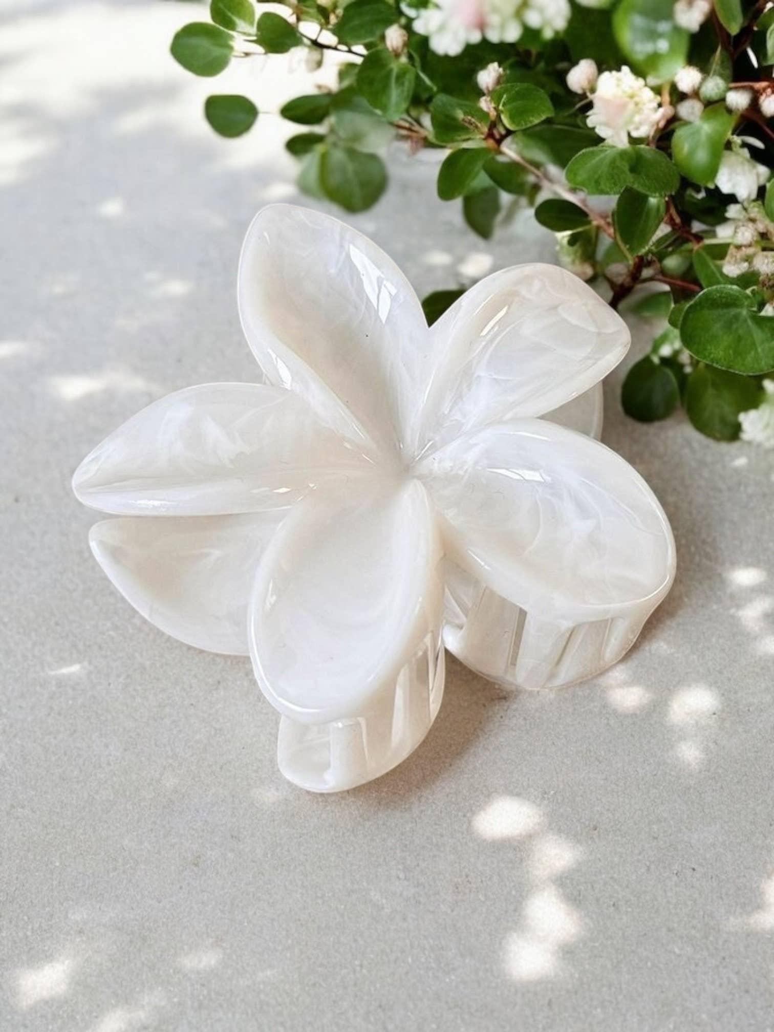 Pince à cheveux en forme de fleur YH26