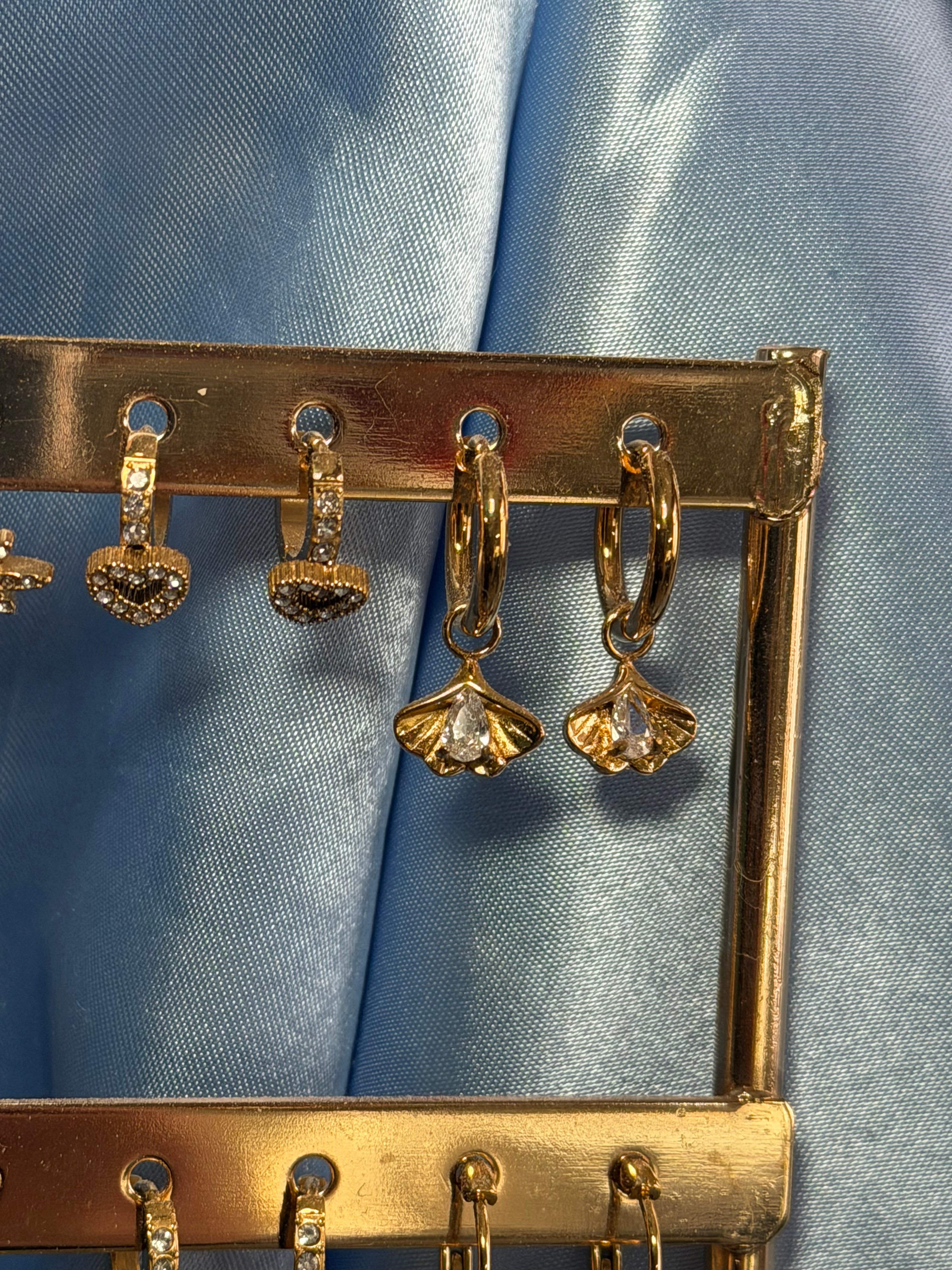 Boucles d’oreilles azalée