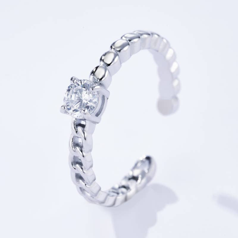 Bague en acier inoxydable 424