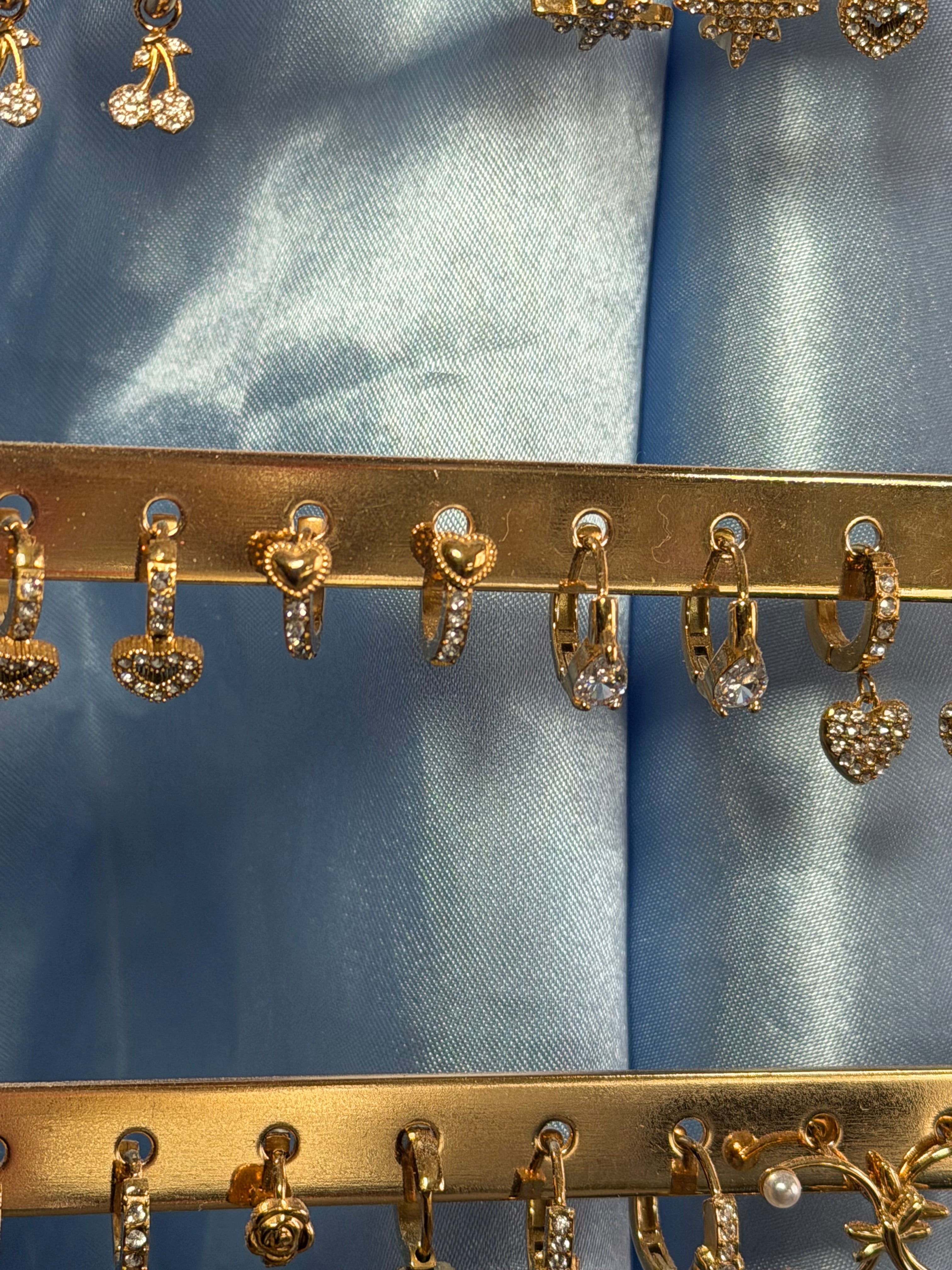 Boucles d’oreilles azalée