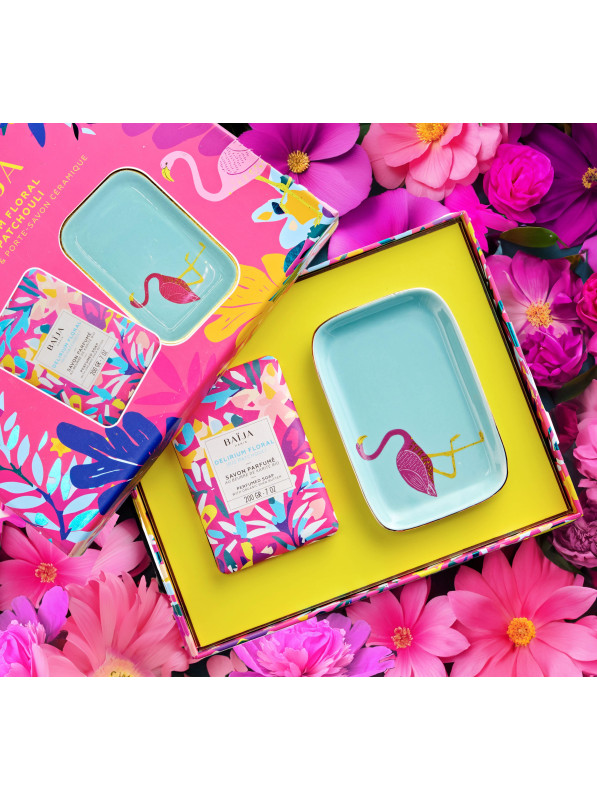 Coffret savon délirium floral