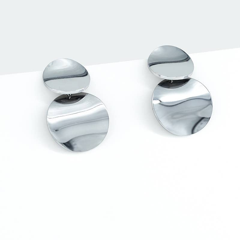 Boucle d’oreille 52 en acier inoxydable