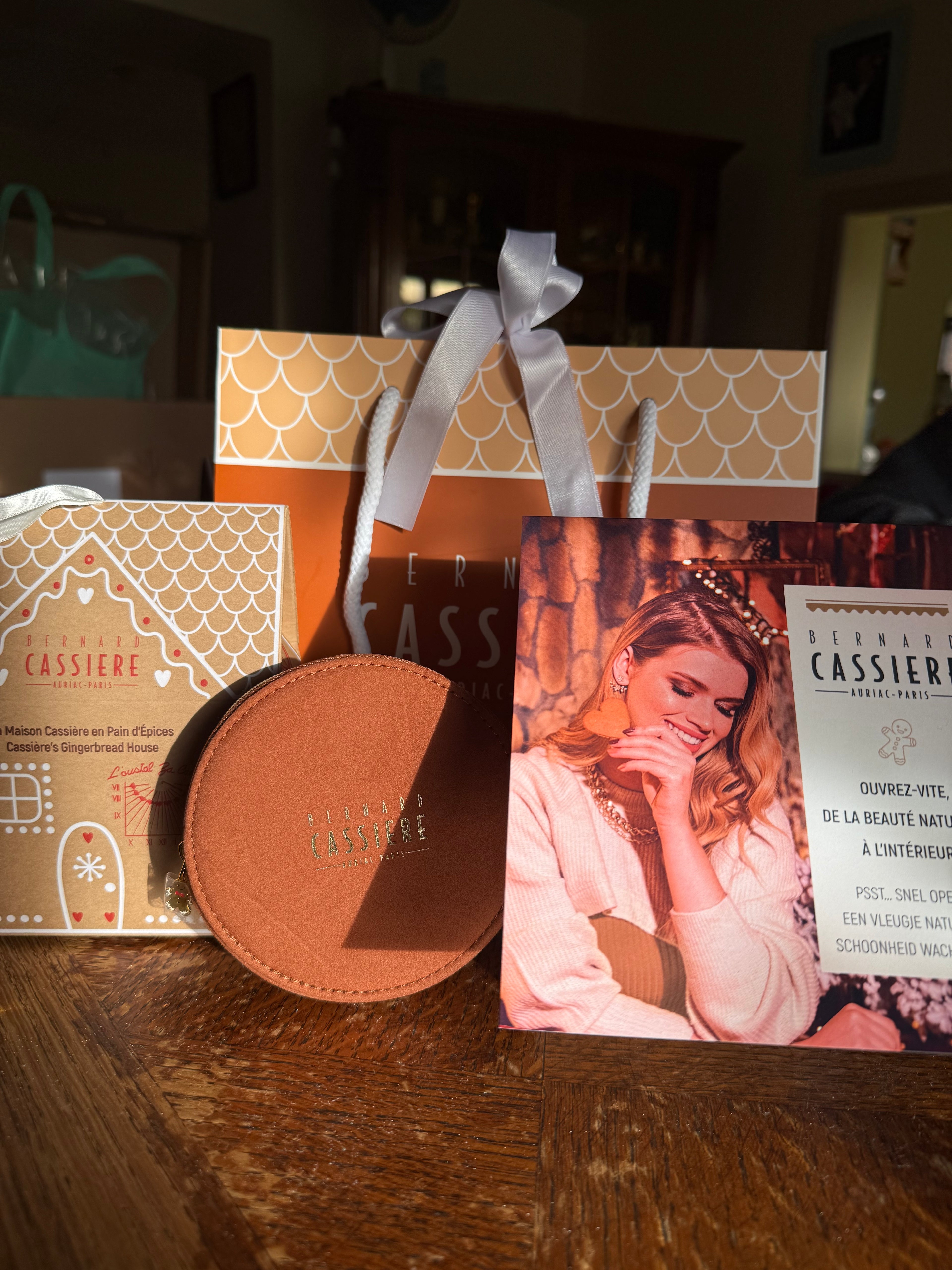 Soin du visage signature pain d'épices accompagnée de sa maison en pain d'épices