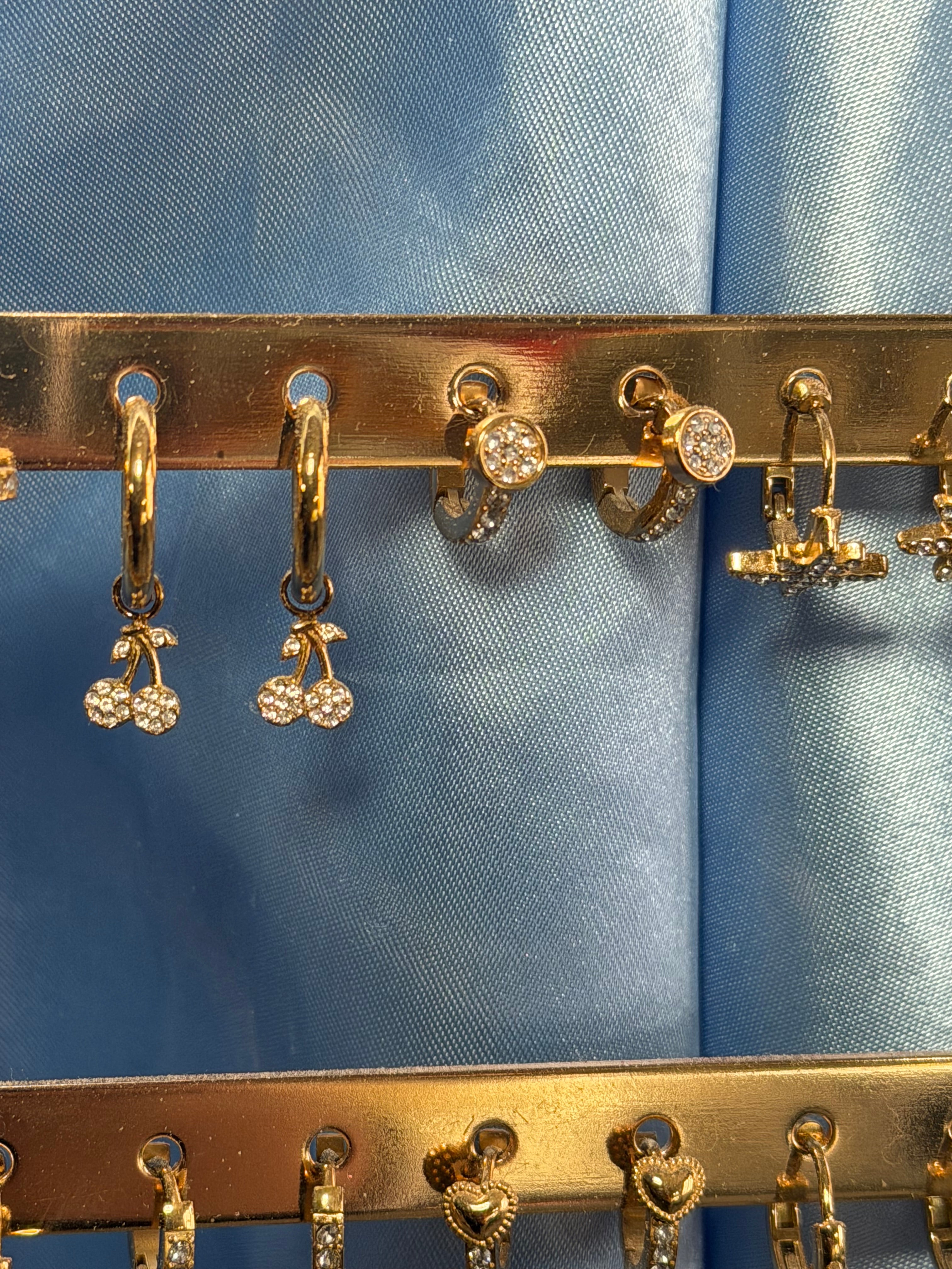 Boucles d’oreilles azalée