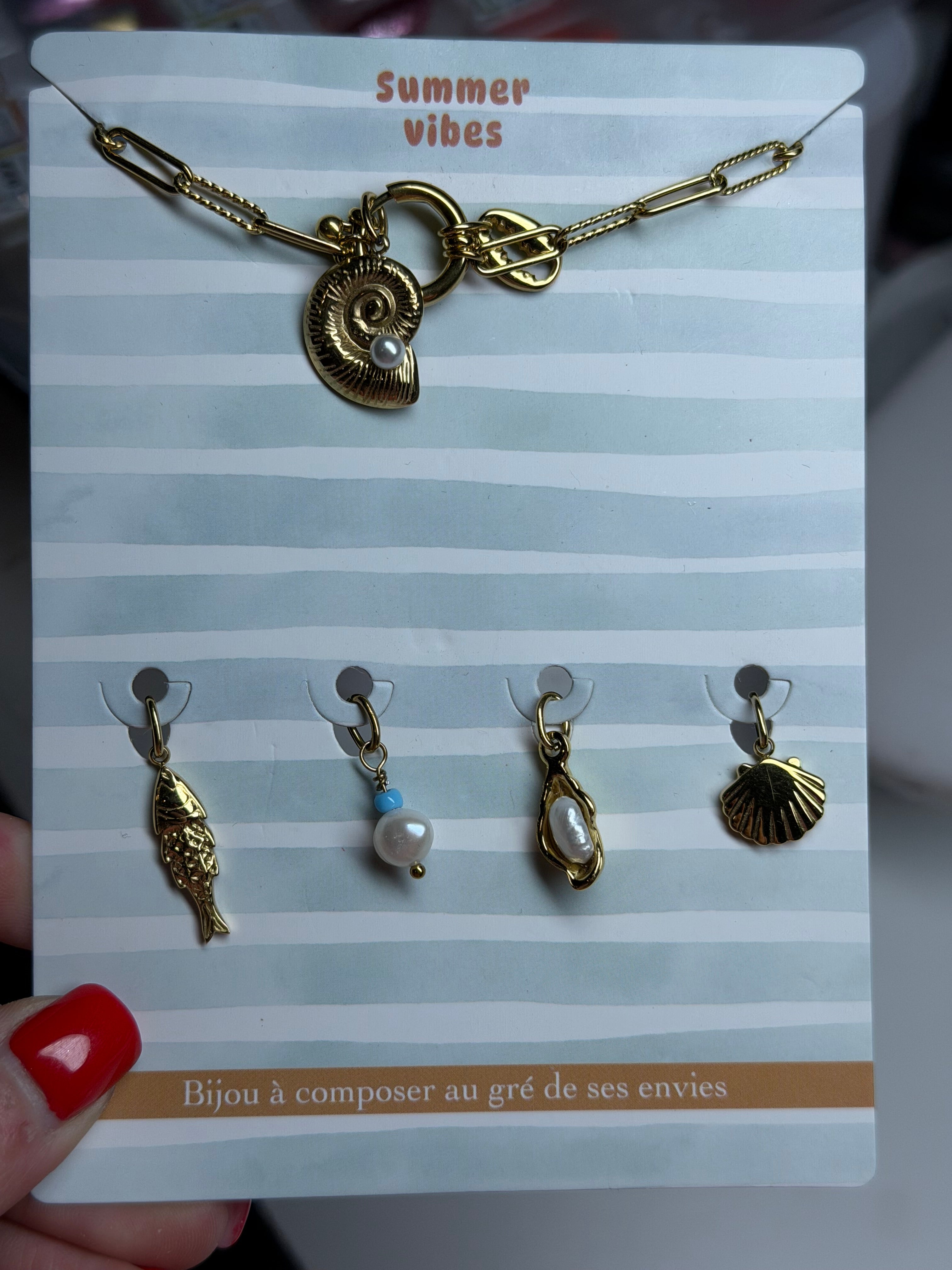 Cartelette bijoux à composer au gré de ses envies ! ✨