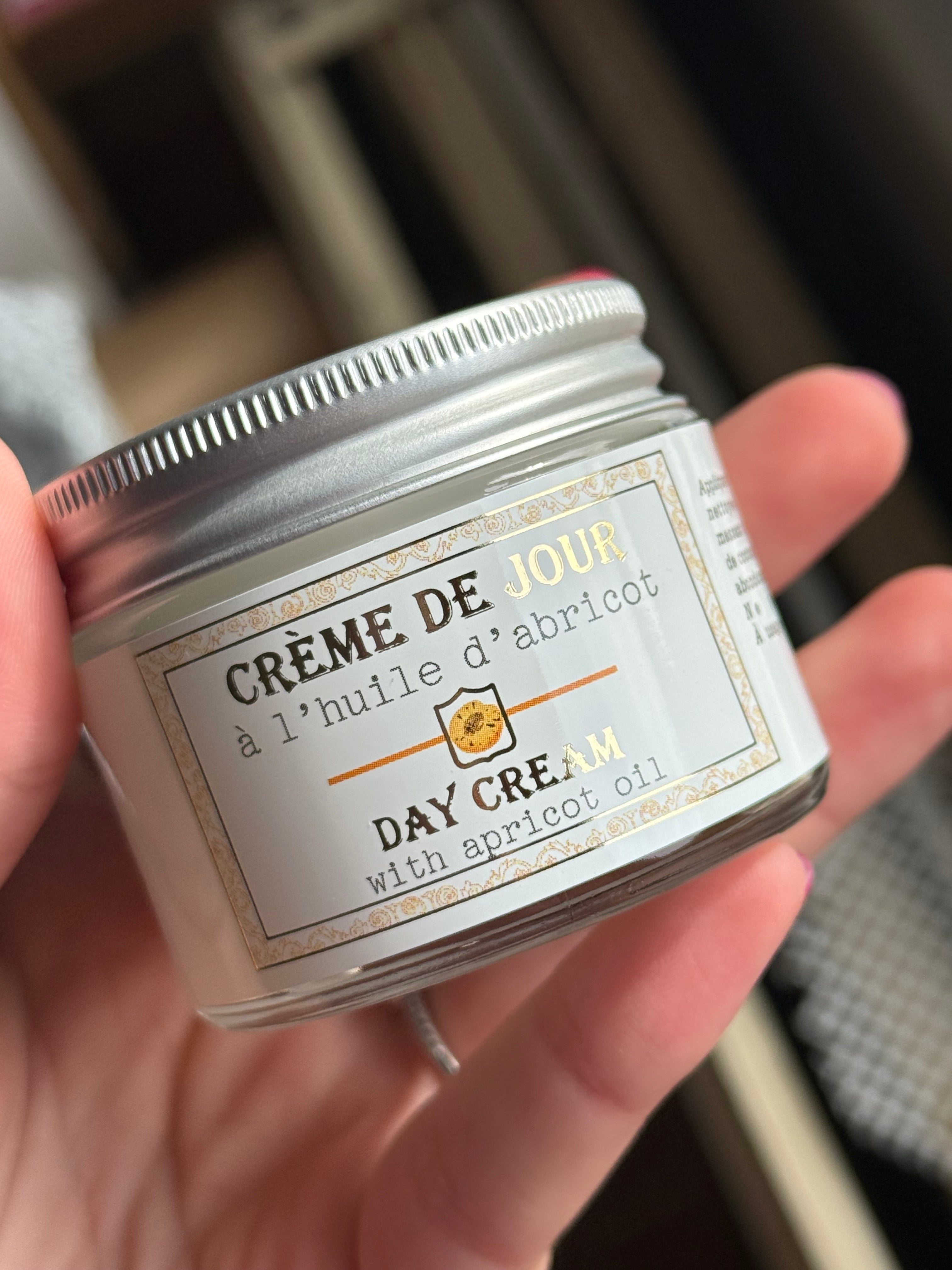 Crème de jour à l’huile d’abricot 🍑