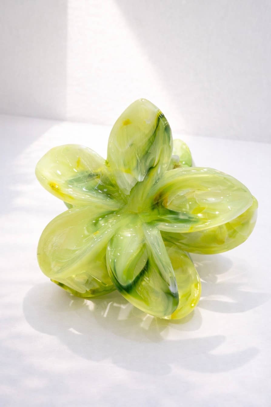 Pince à cheveux en forme de fleur YH26