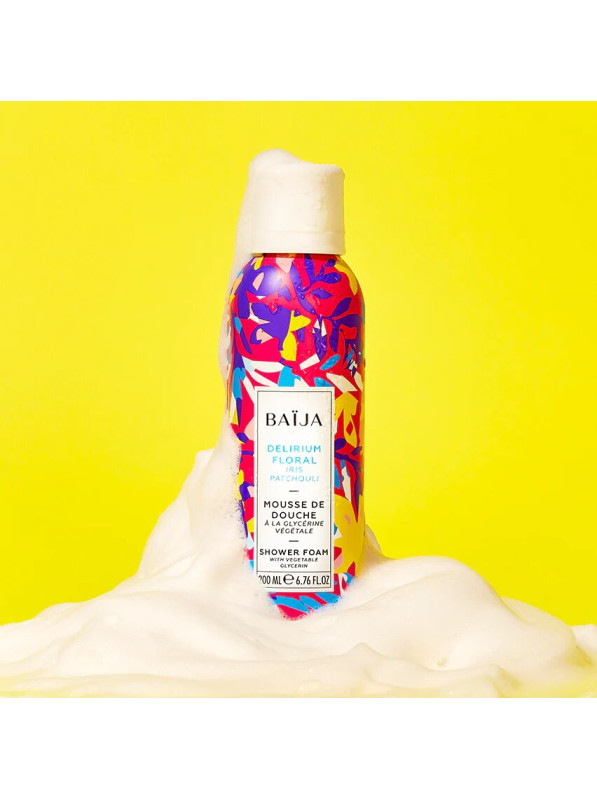 Mousse de douche delirium floral 200ml