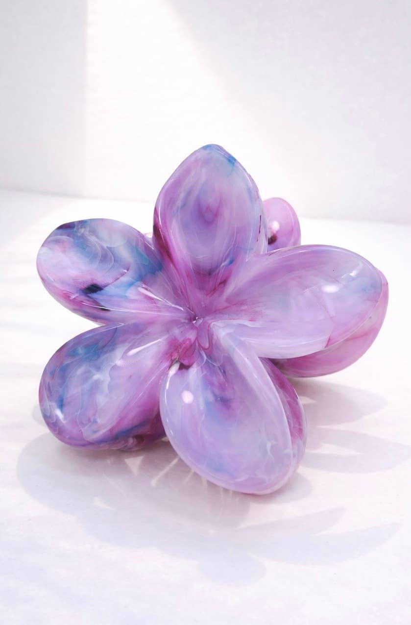 Pince à cheveux en forme de fleur YH26